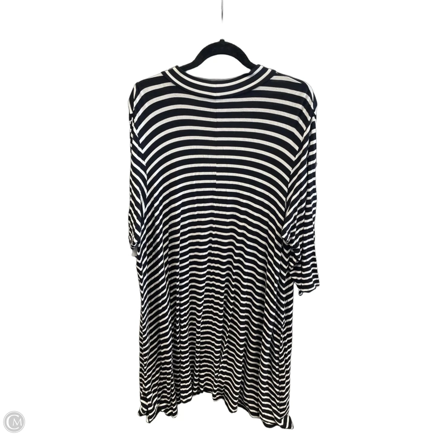 Dress Casual Midi By Boutique + In Striped Pattern, Size: 2x