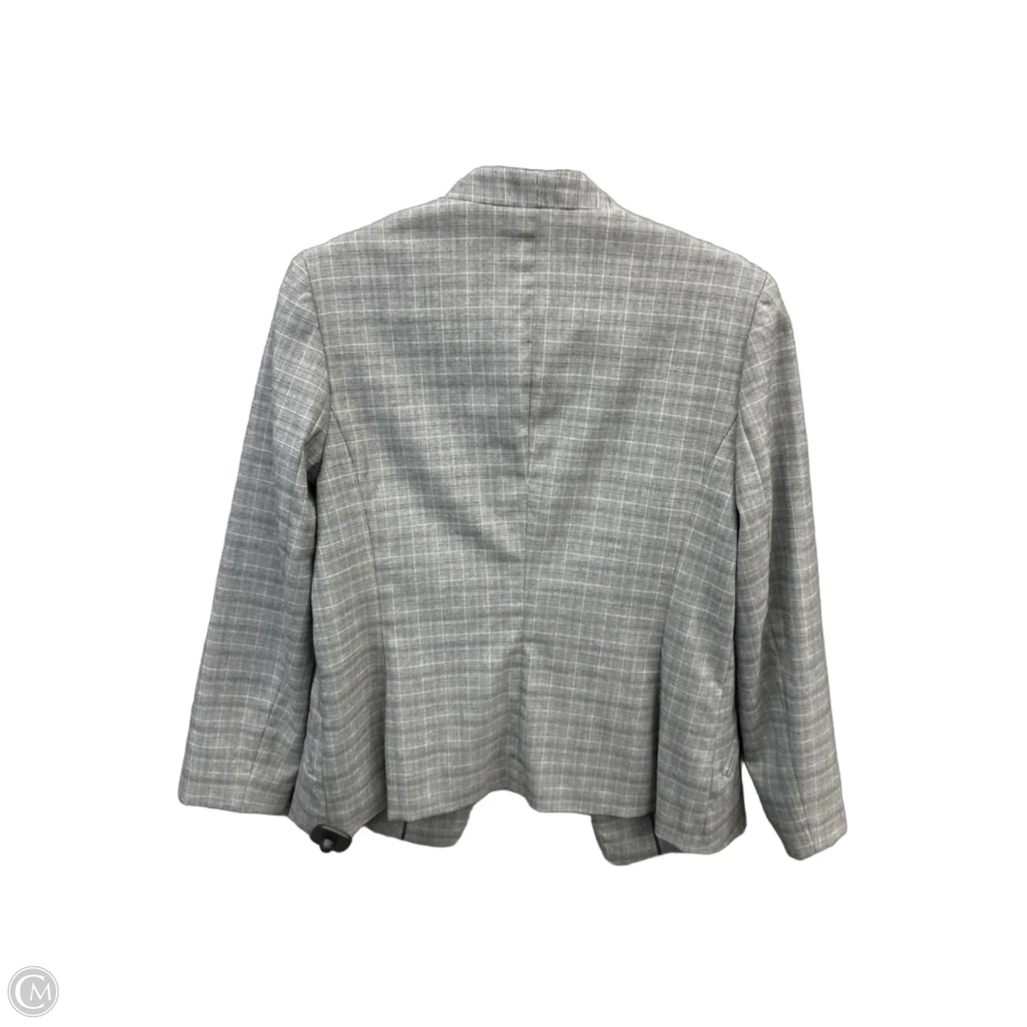 Blazer By Banana Republic In Grey, Size: M