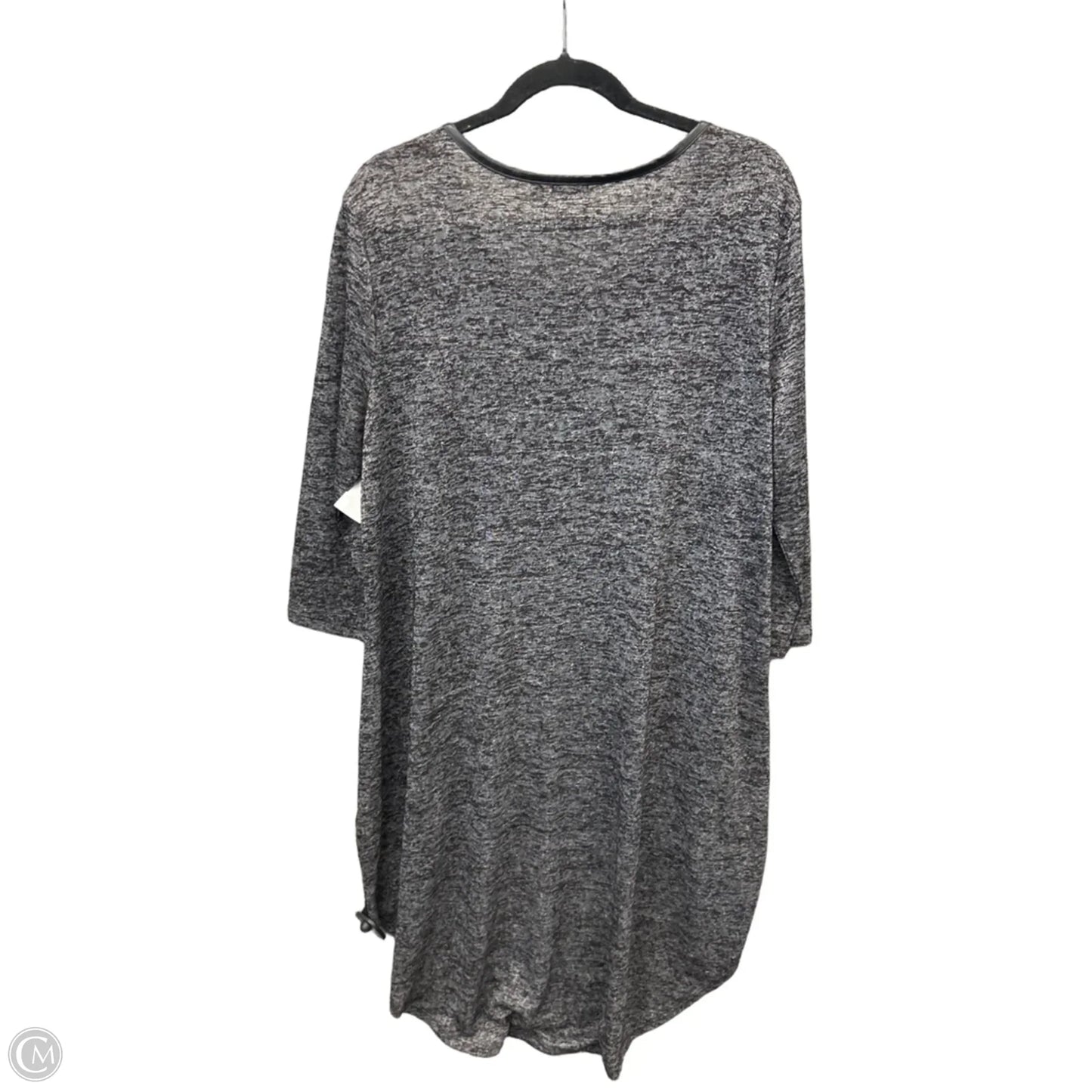 Dress Casual Midi By Cato In Grey, Size: Xl