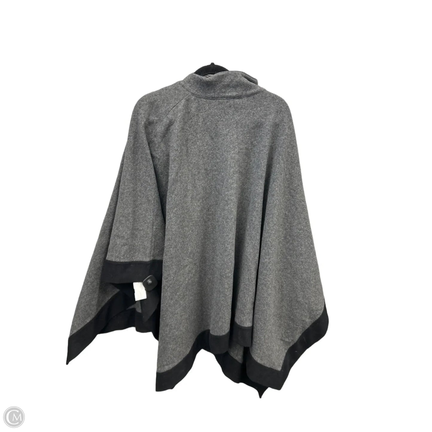 Poncho By Jones New York In Grey, Size: Osfm