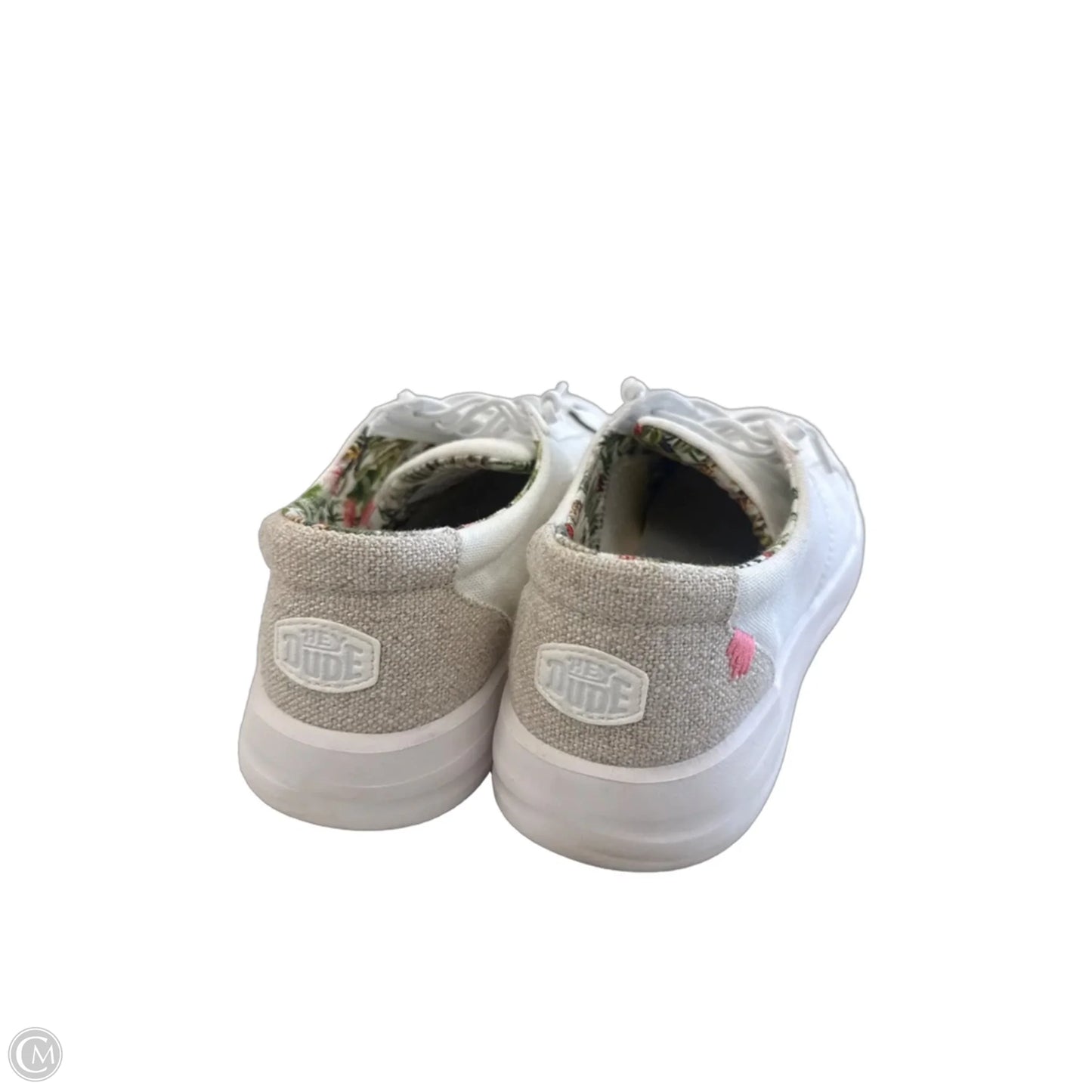 Shoes Sneakers By Hey Dude In White, Size: 12