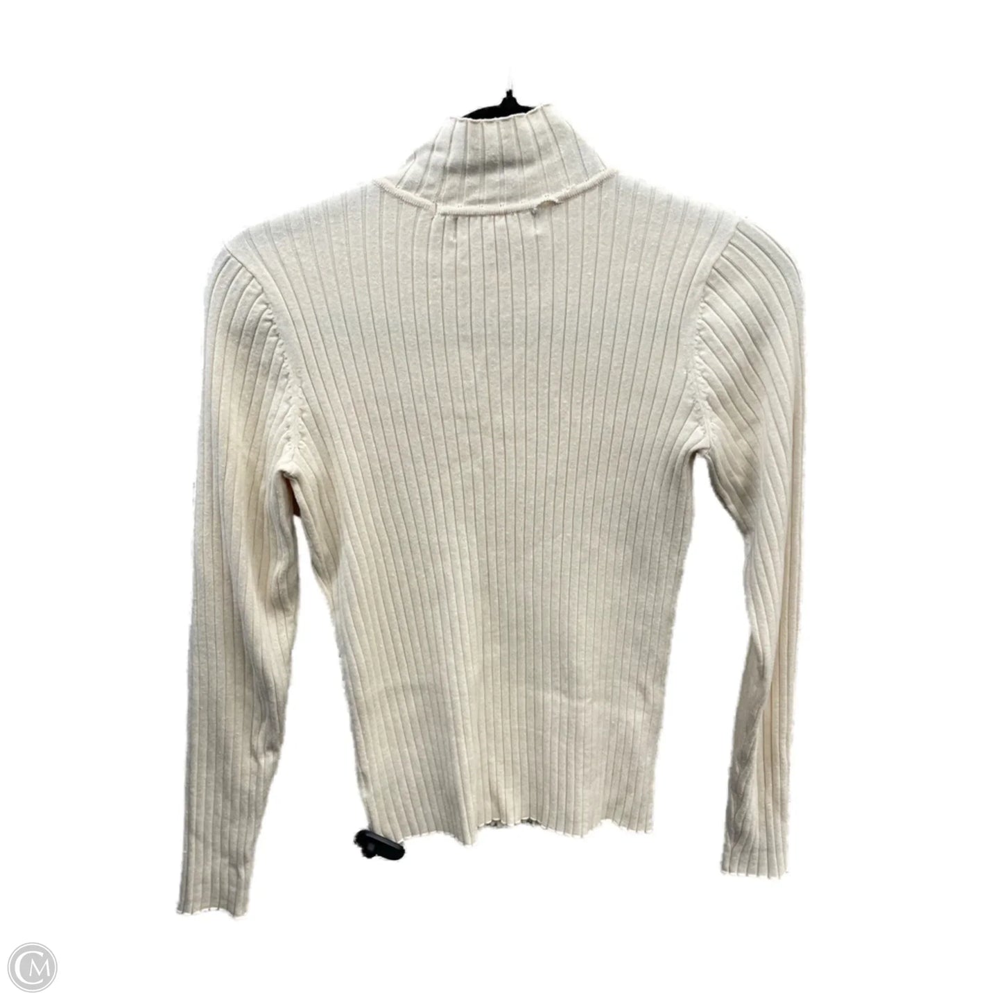 Top Long Sleeve By Marled In Cream, Size: S