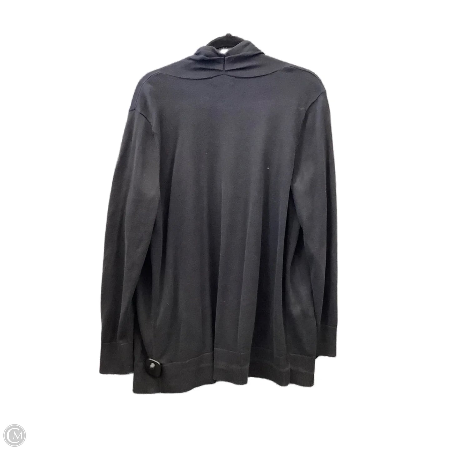 Cardigan By Lands End In Black, Size: L