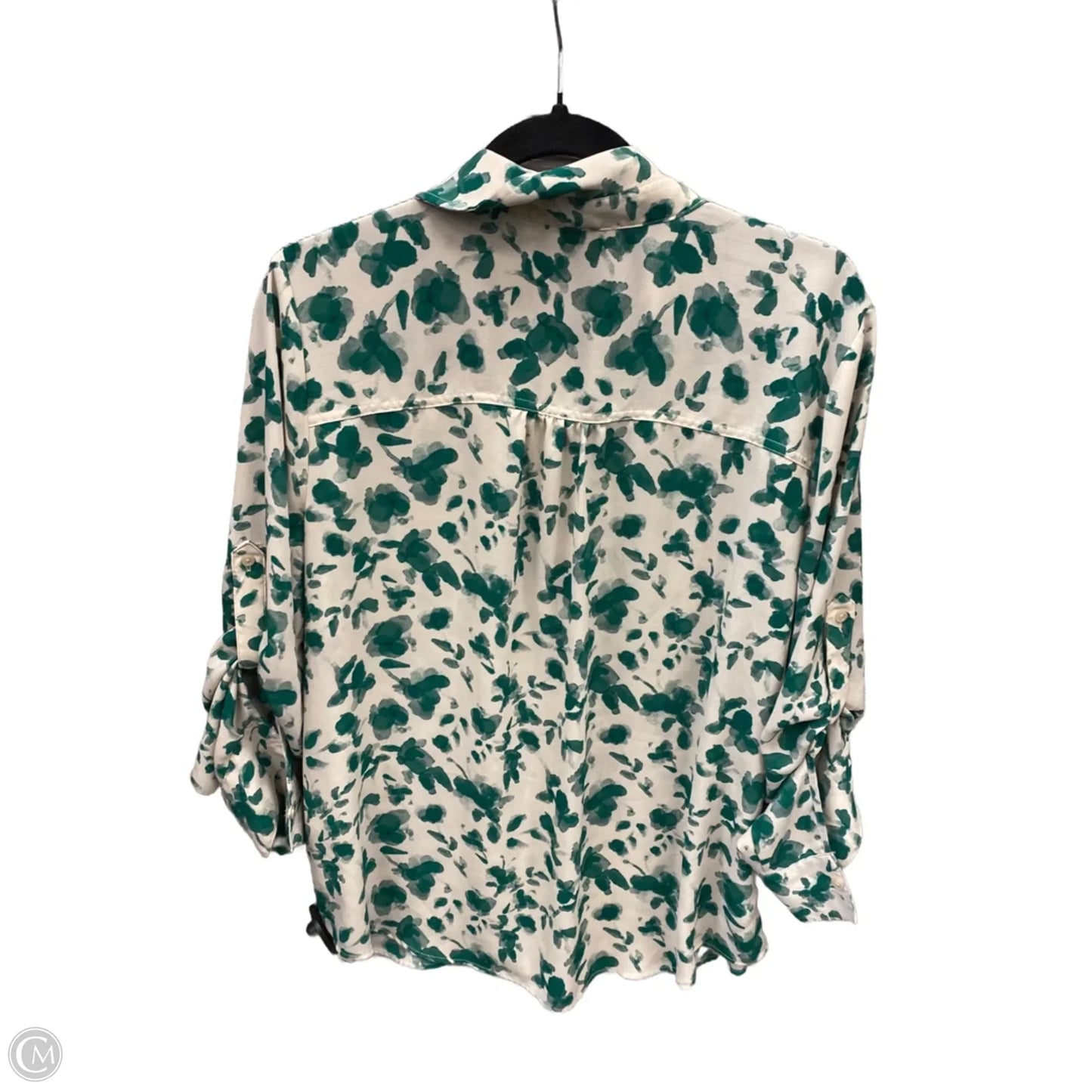 Top Long Sleeve By Maurices In Green, Size: L