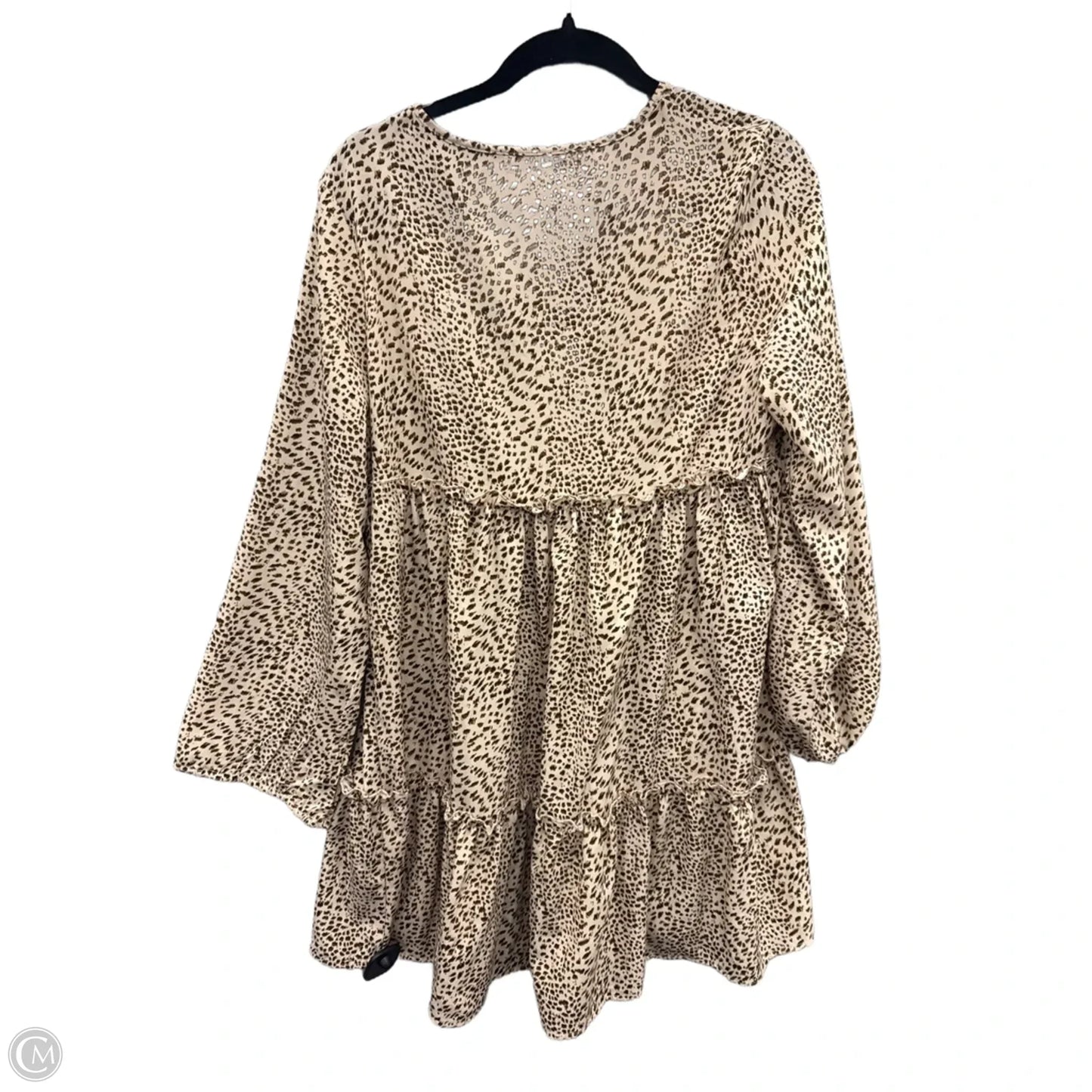 Dress Casual Midi By Shein In Brown, Size: M