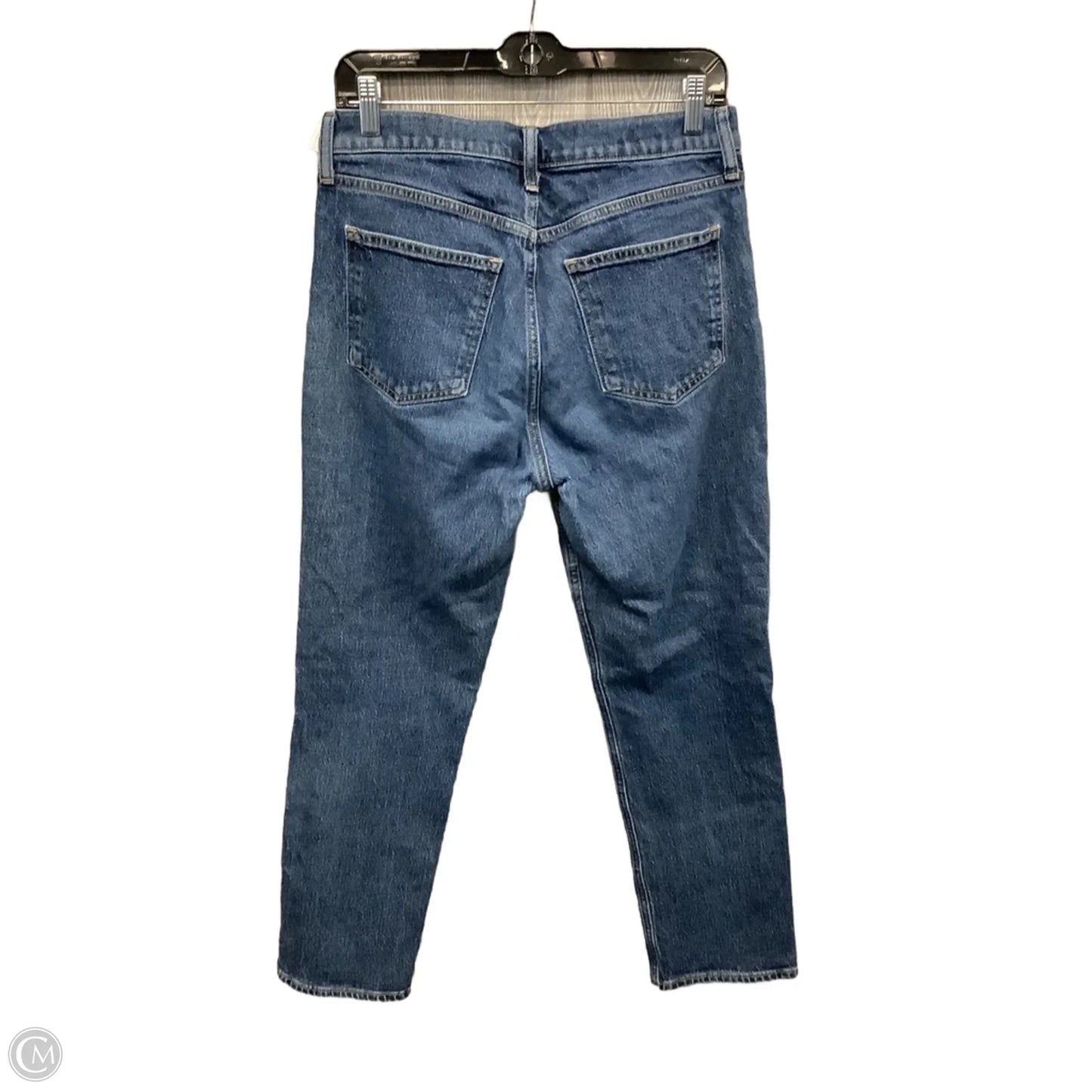 Jeans Straight By Gap In Blue Denim, Size: 10