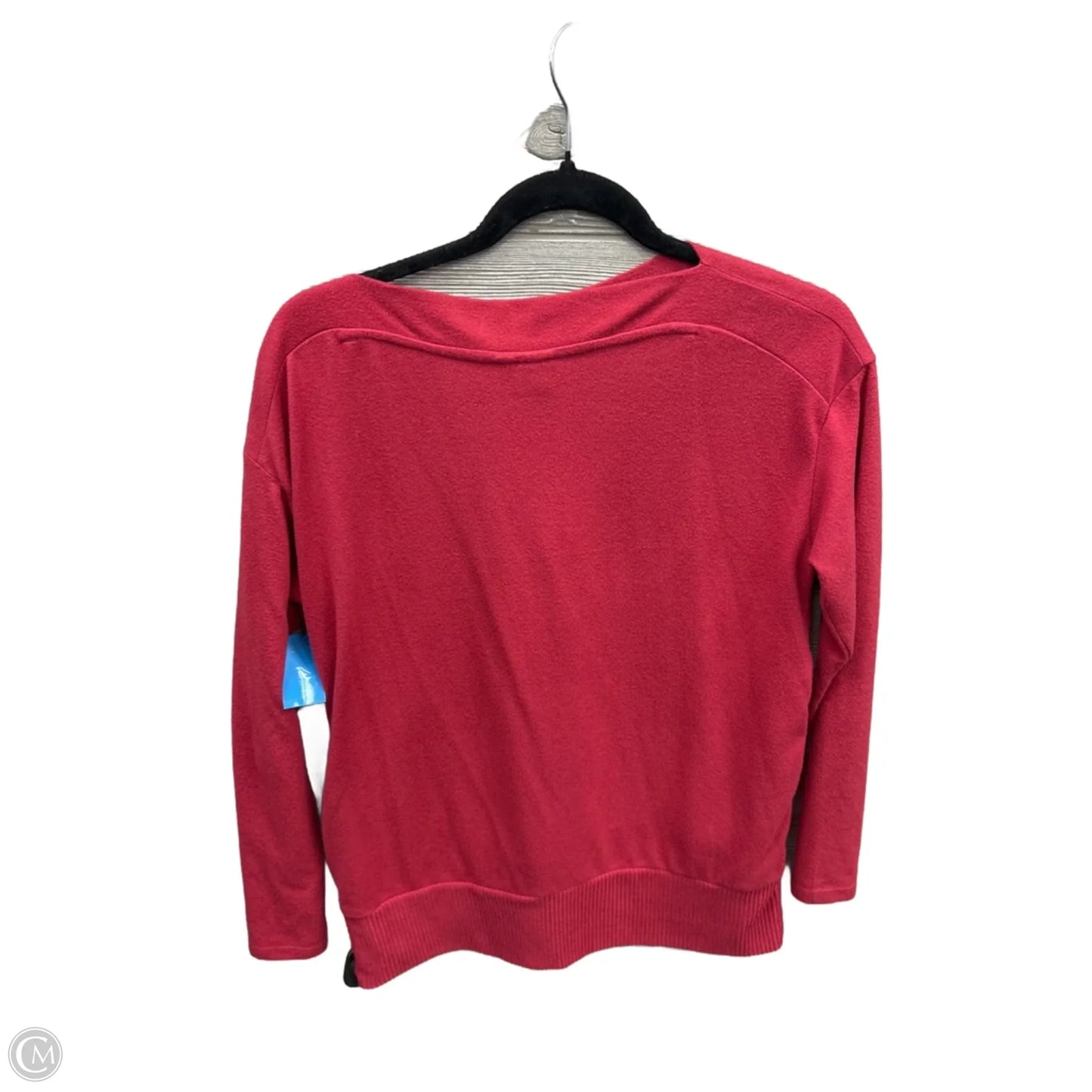 Top Long Sleeve By Clothes Mentor In Red, Size: S
