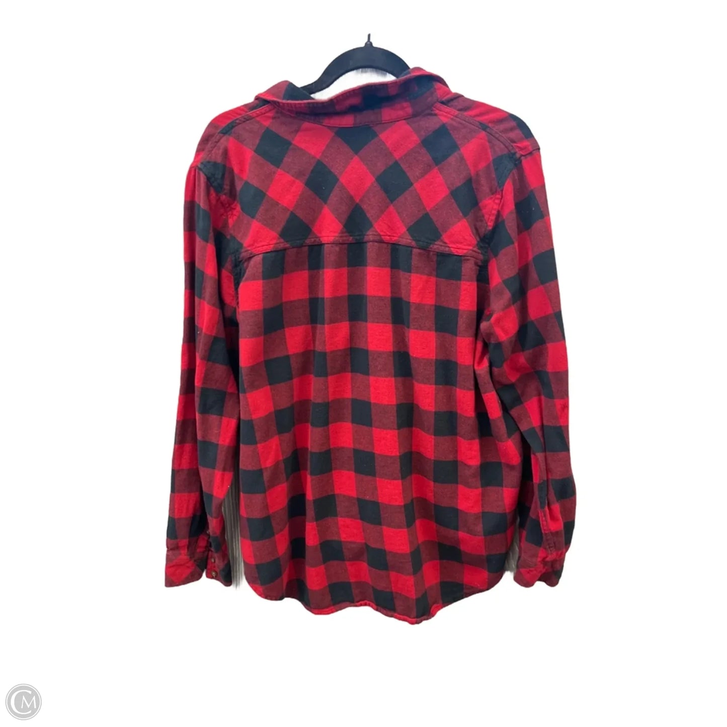 Top Long Sleeve By Universal Thread In Red, Size: Xxl