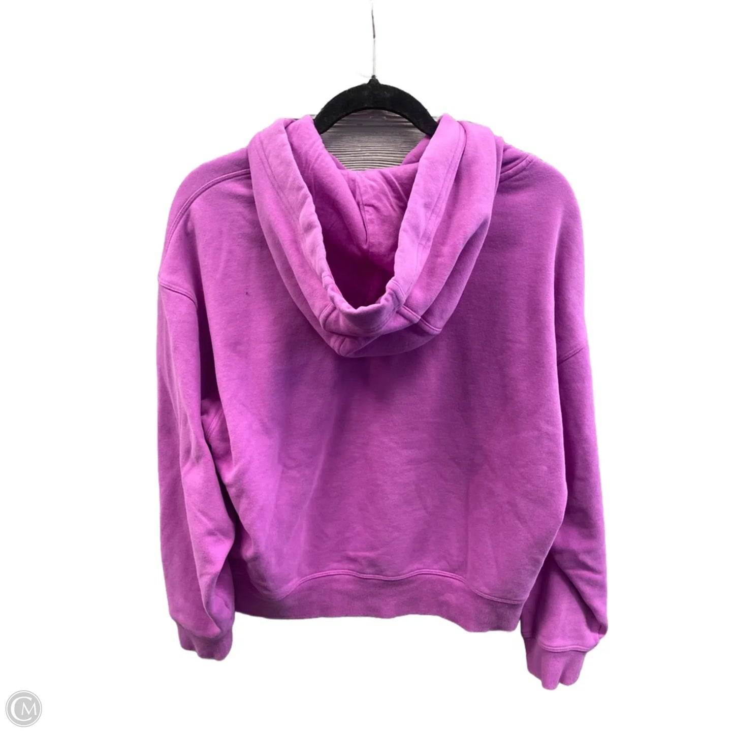 Sweatshirt Hoodie By Calvin Klein Performance In Purple, Size: M