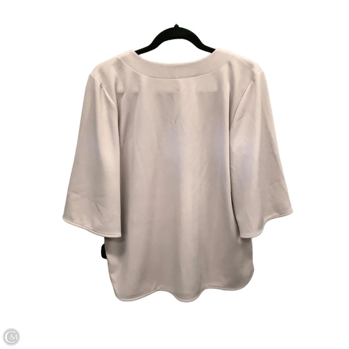 Top 3/4 Sleeve By Ann Taylor In Purple, Size: L