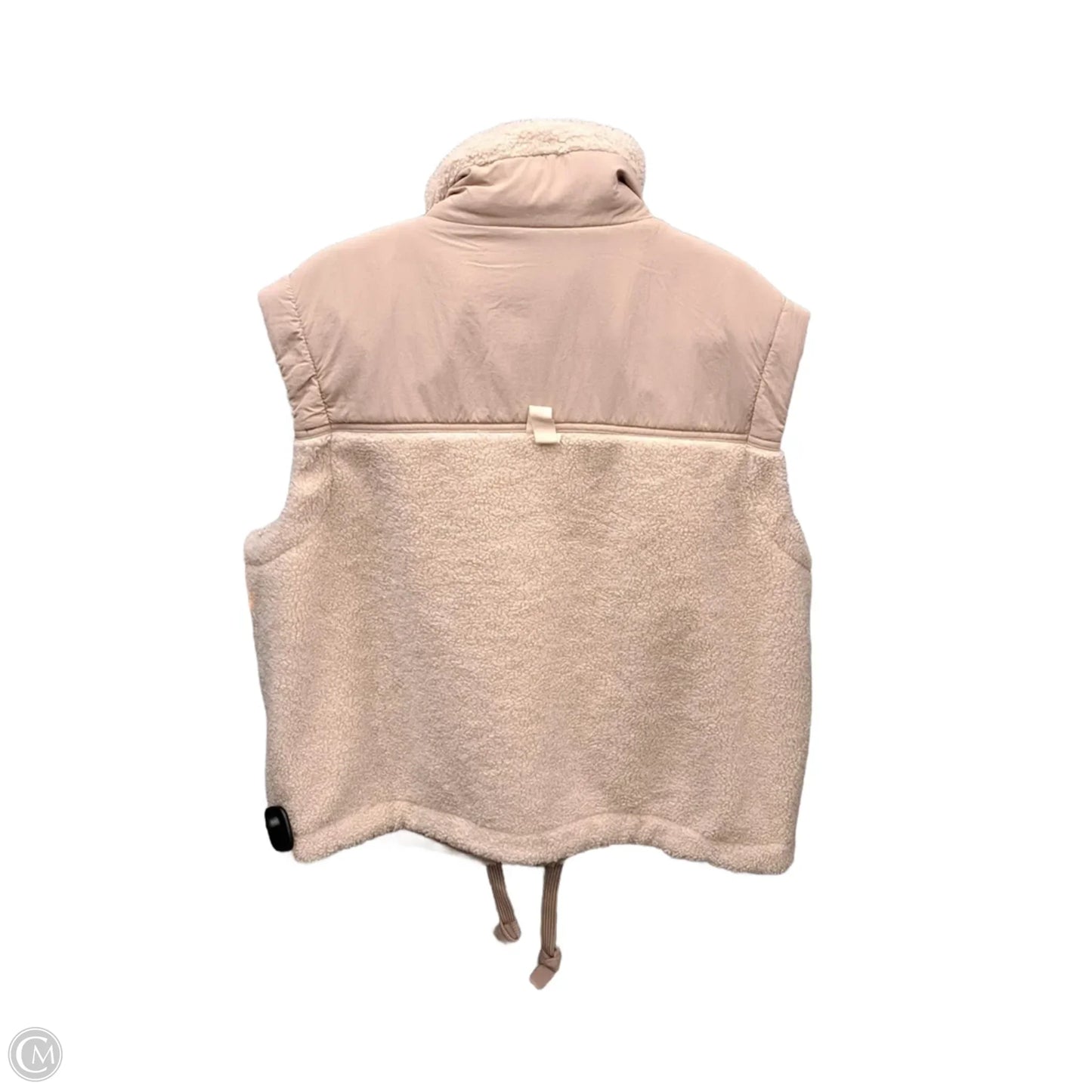 Vest Faux Fur & Sherpa By Joy Lab In Tan, Size: M