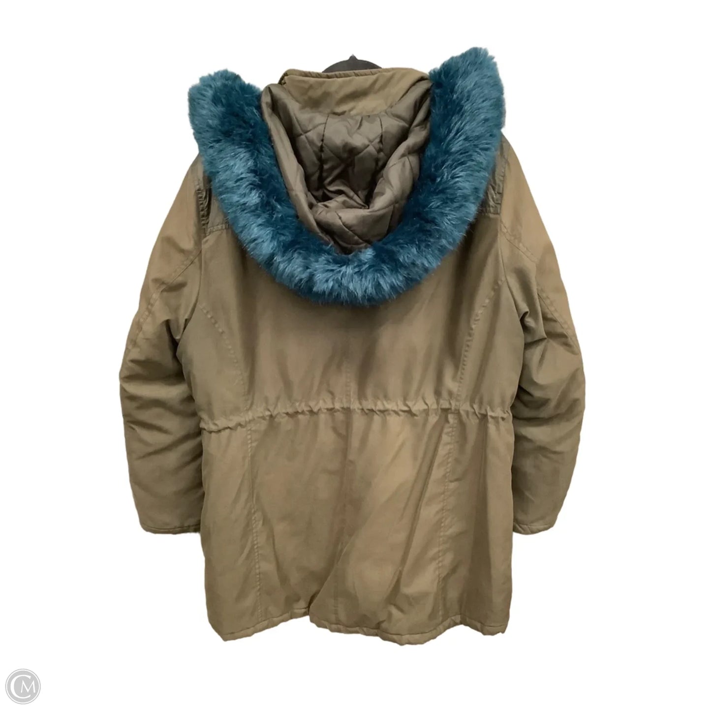 Coat Parka By Lane Bryant In Green, Size: 1x