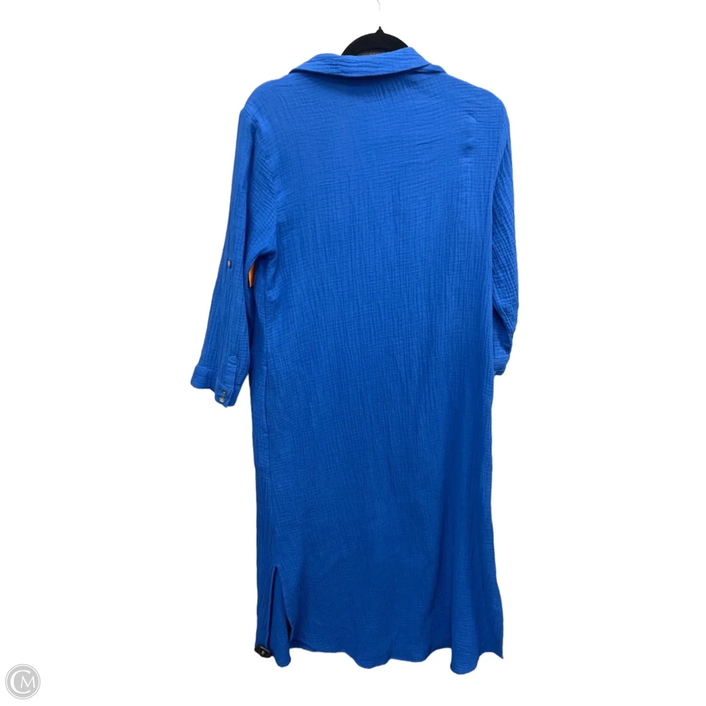 Dress Casual Maxi By J. Jill In Blue, Size: Xs