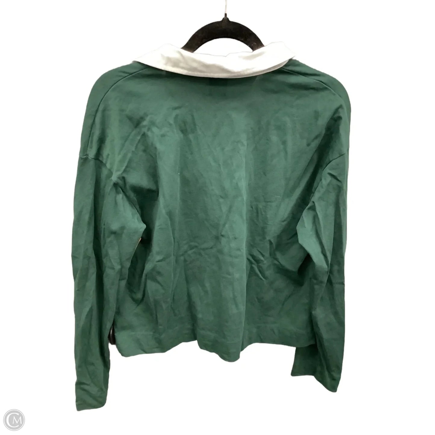 Top Long Sleeve By Gap In Green, Size: S