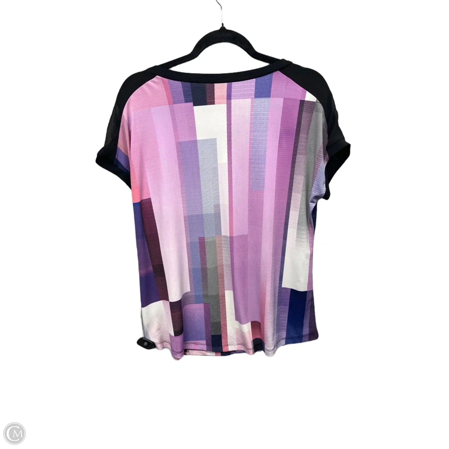 Top Short Sleeve By Worthington In Purple, Size: L