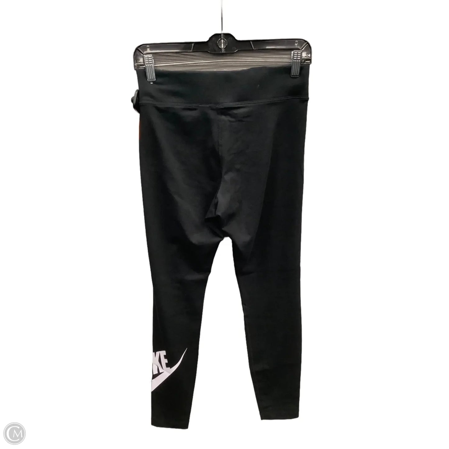 Athletic Leggings By Nike In Black, Size: M