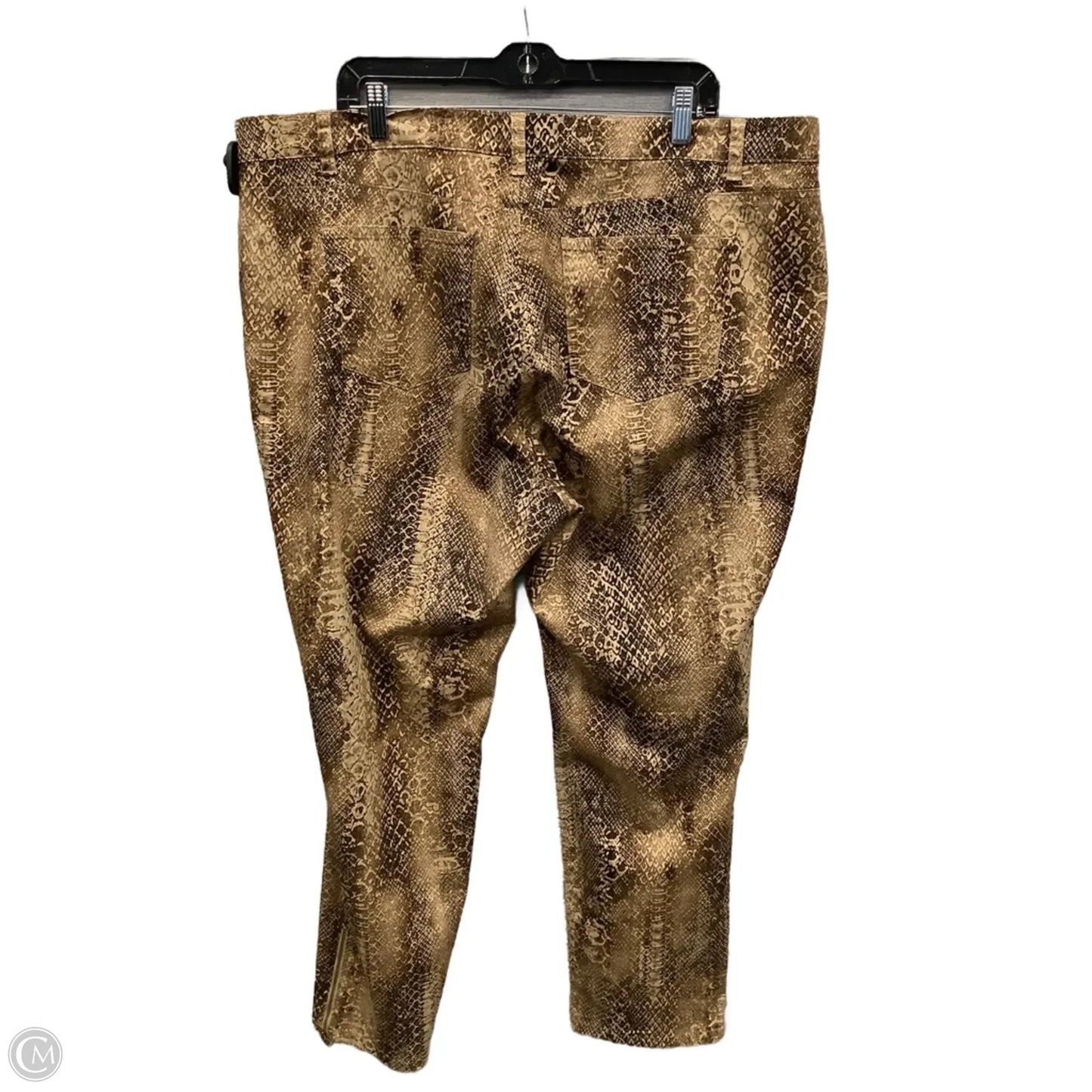 Pants Other By Lauren By Ralph Lauren In Snakeskin Print, Size: 20