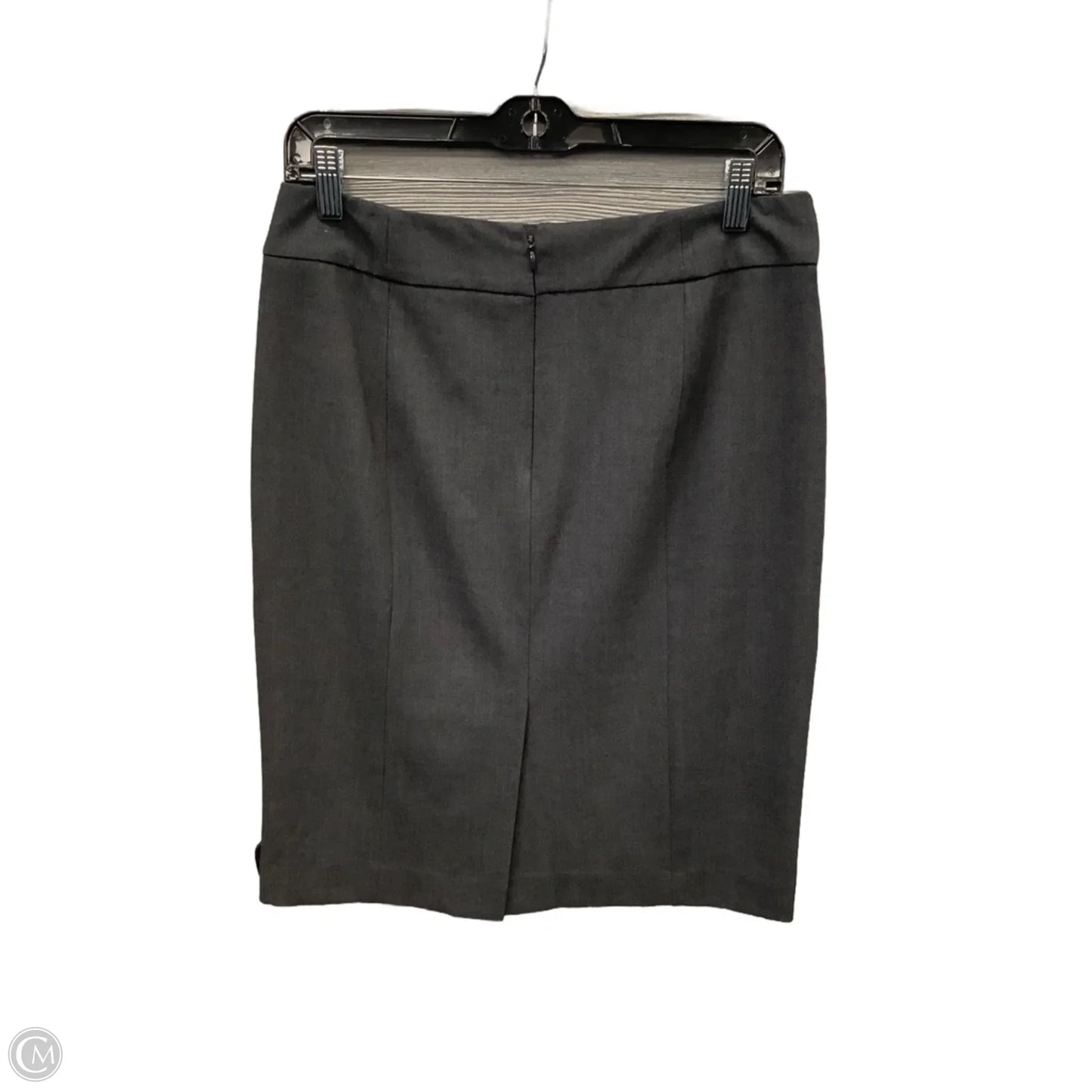 Skirt Midi By Calvin Klein In Grey, Size: 6