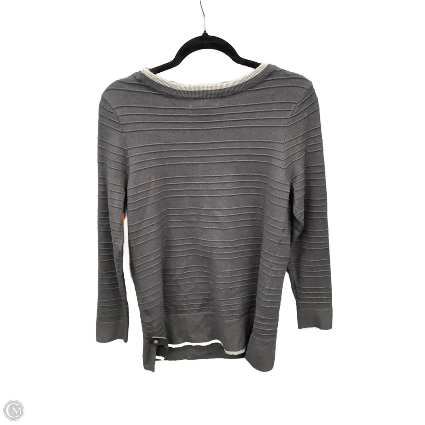 Top Long Sleeve By Liz Claiborne In Grey, Size: S