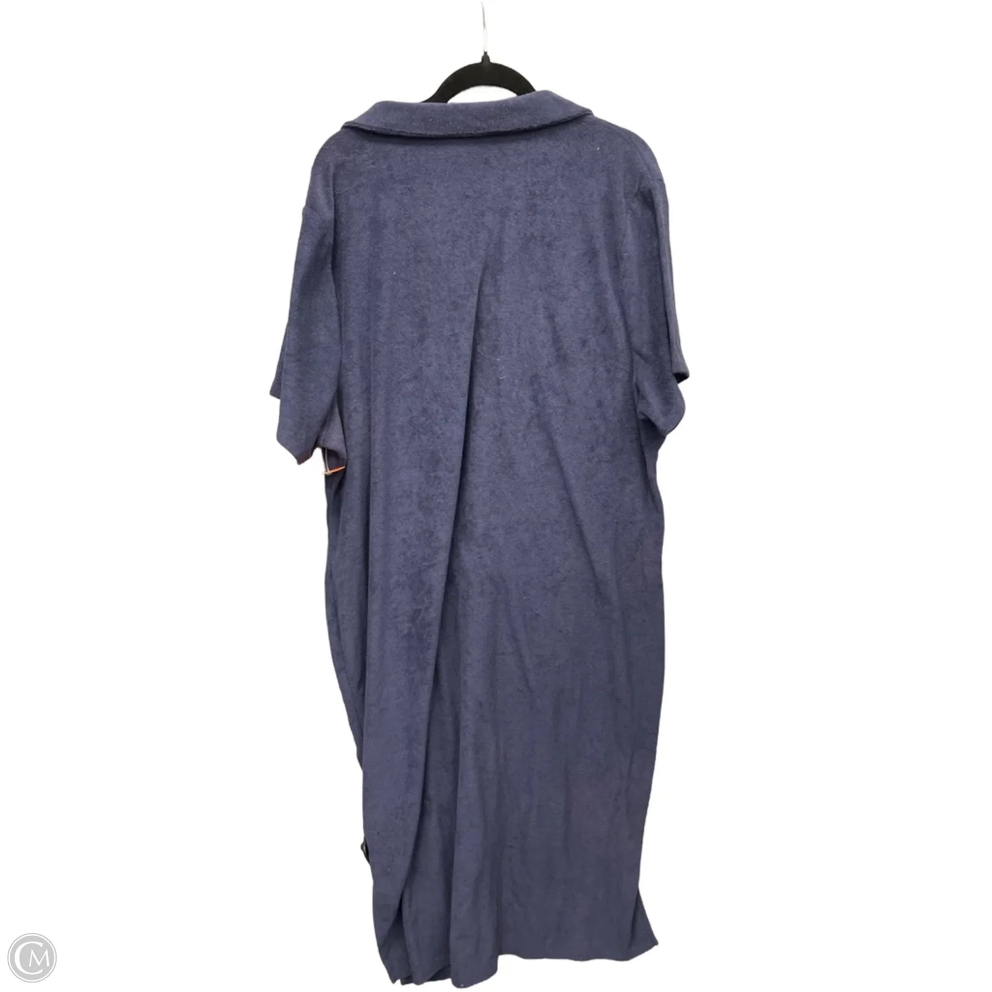 Dress Casual Maxi By Ava & Viv In Blue, Size: 3x