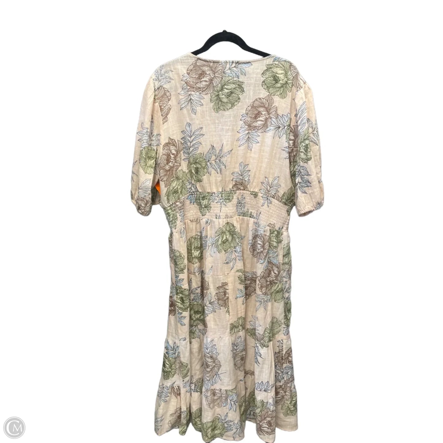 Dress Casual Maxi By Clothes Mentor In Pink, Size: 3x