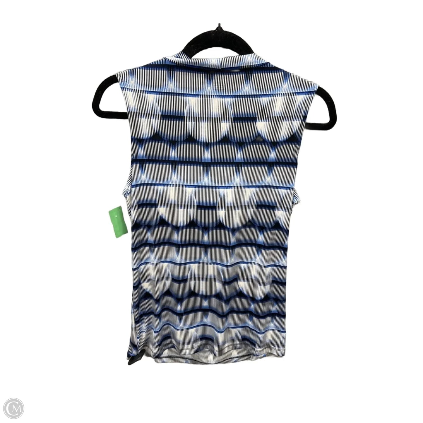 Top Sleeveless By Worthington In Blue, Size: M