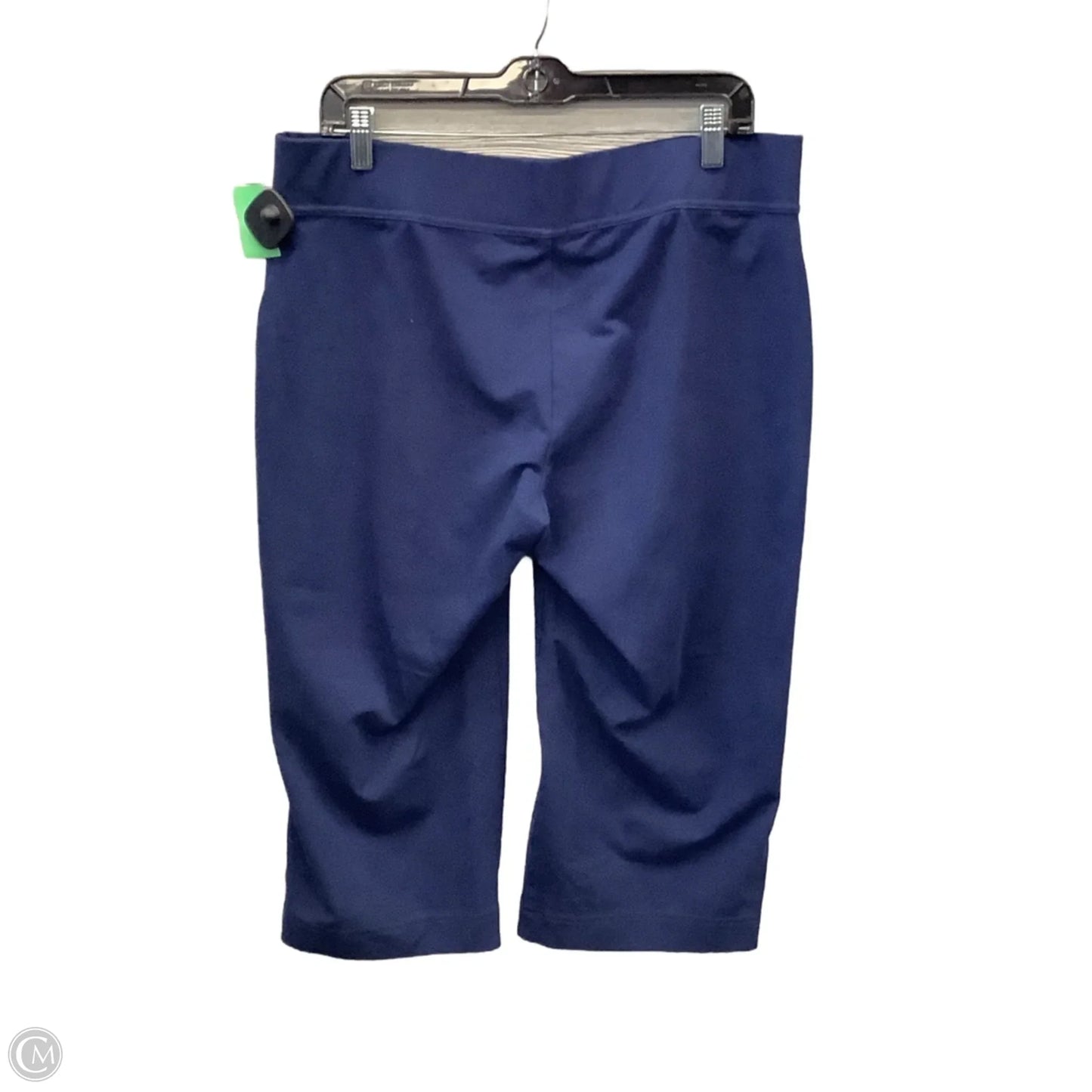 Pants Cropped By Lands End In Blue, Size: 14
