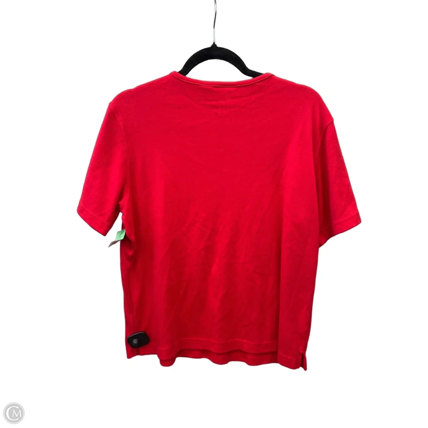 Top Short Sleeve By Classic Elements In Red, Size: Xl