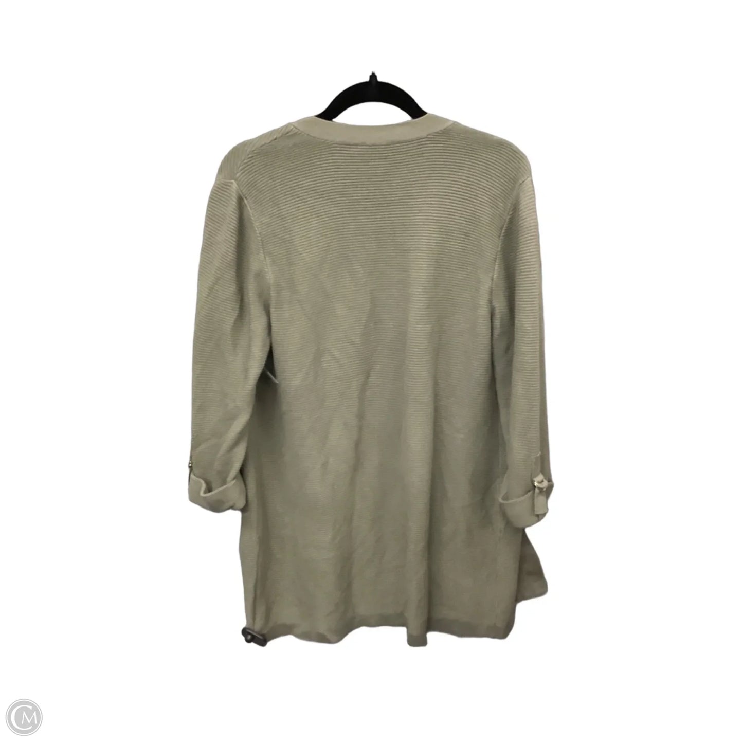 Cardigan By Chicos In Green, Size: L