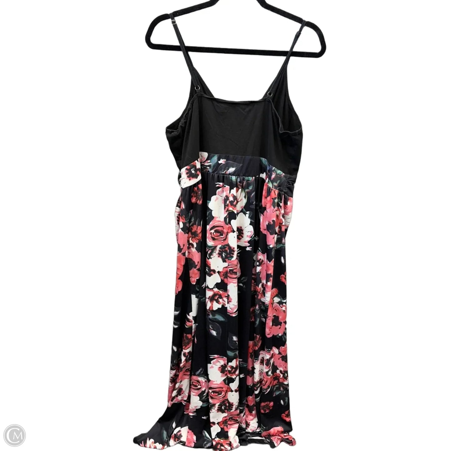 Dress Casual Maxi By Clothes Mentor In Black, Size: 2x