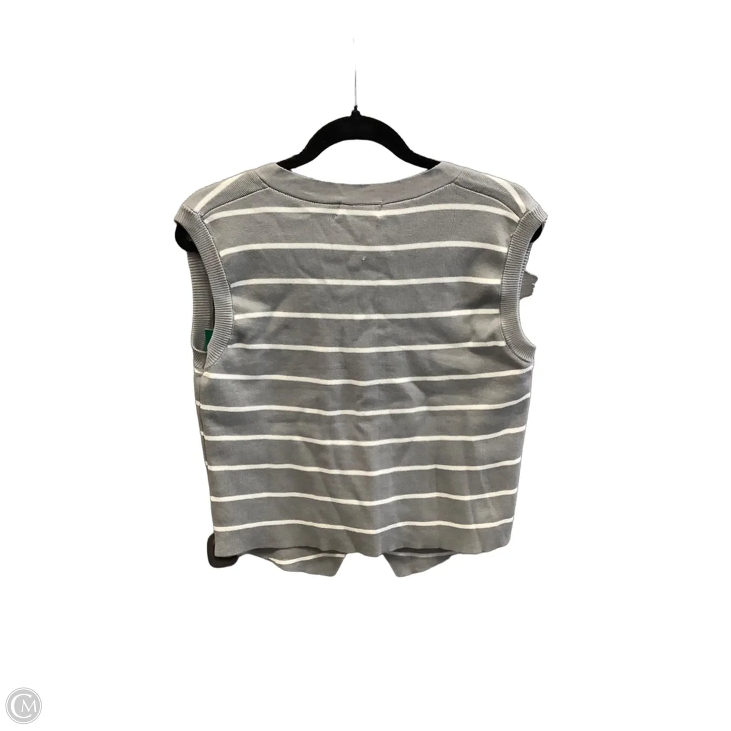 Vest Other By Clothes Mentor In Grey, Size: L