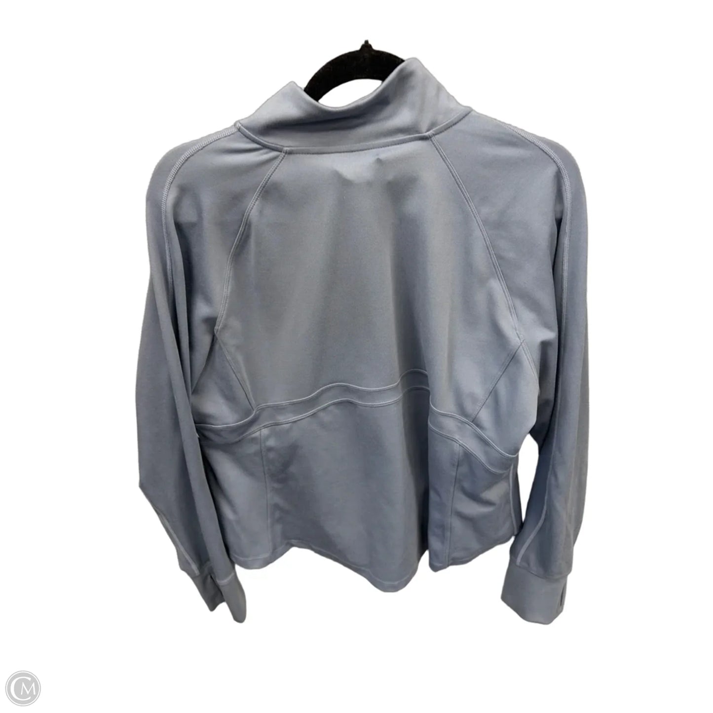 Athletic Jacket By Jockey In Blue, Size: Xxl
