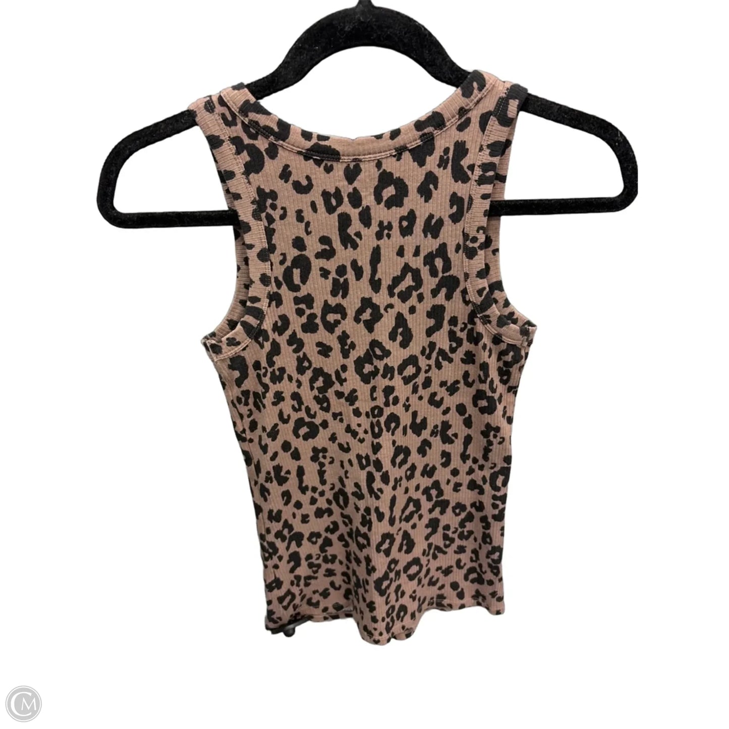 Top Sleeveless By Maurices In Animal Print, Size: S