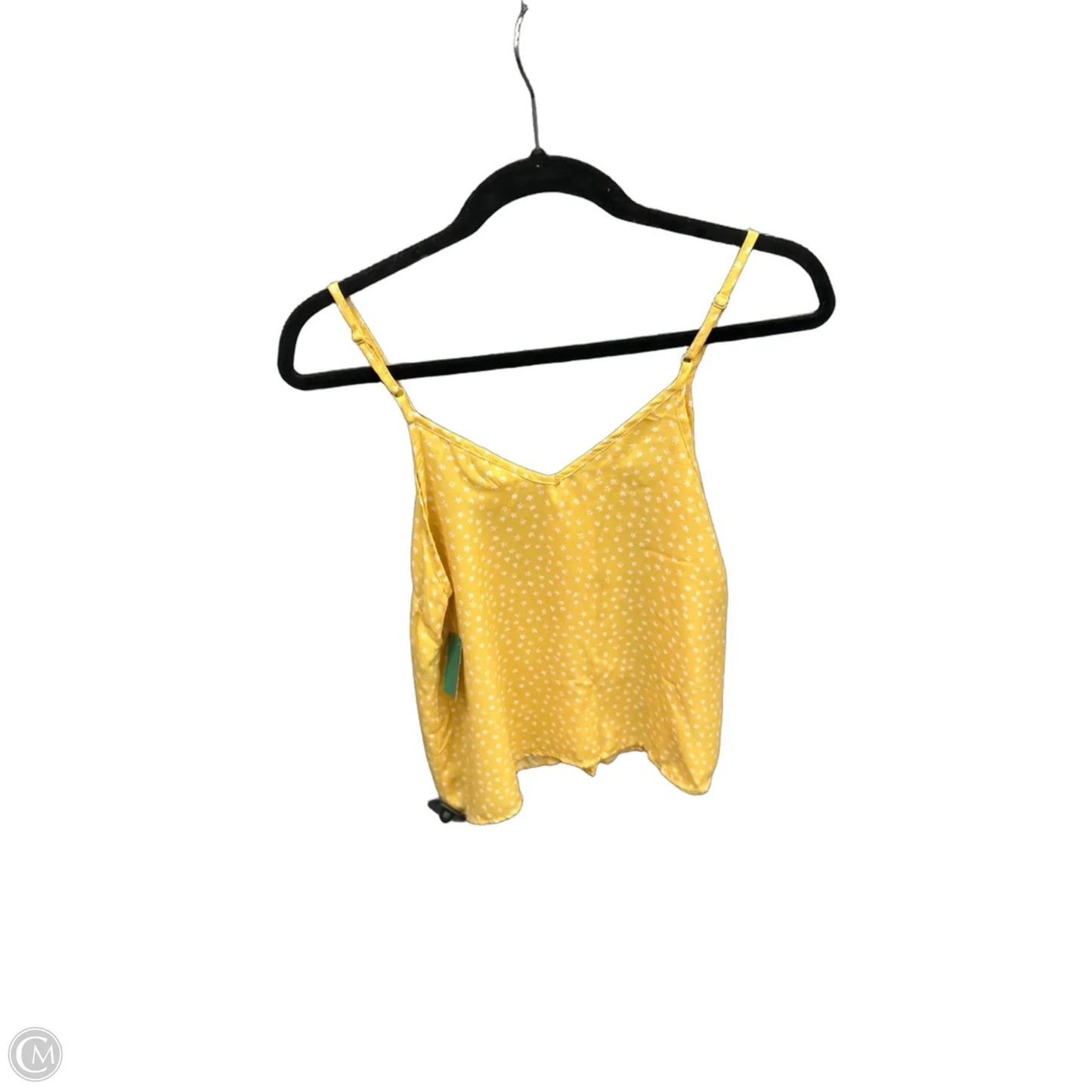 Top Sleeveless By Japna In Yellow, Size: M
