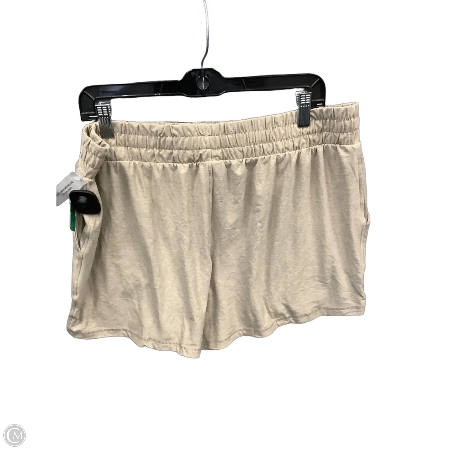 Athletic Shorts By Athletic Works In Tan, Size: Xl