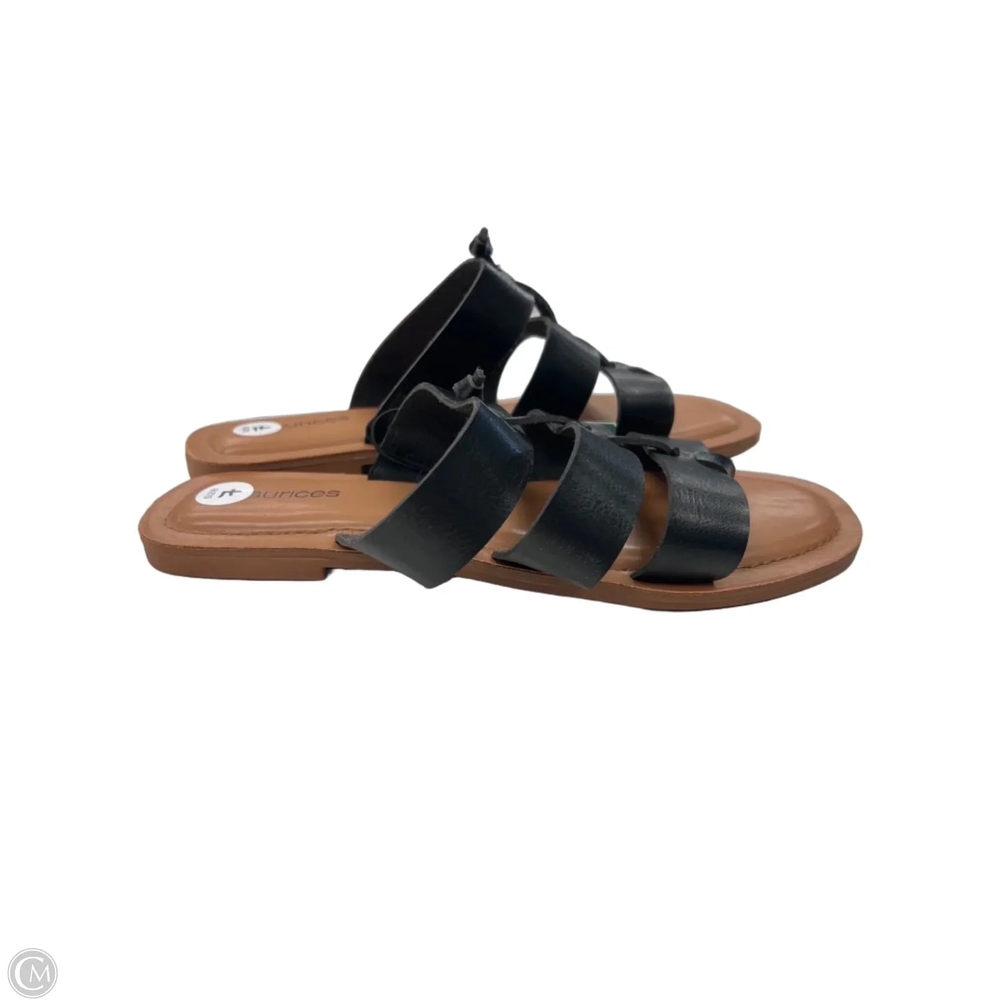 Sandals Flats By Maurices In Black, Size: 7