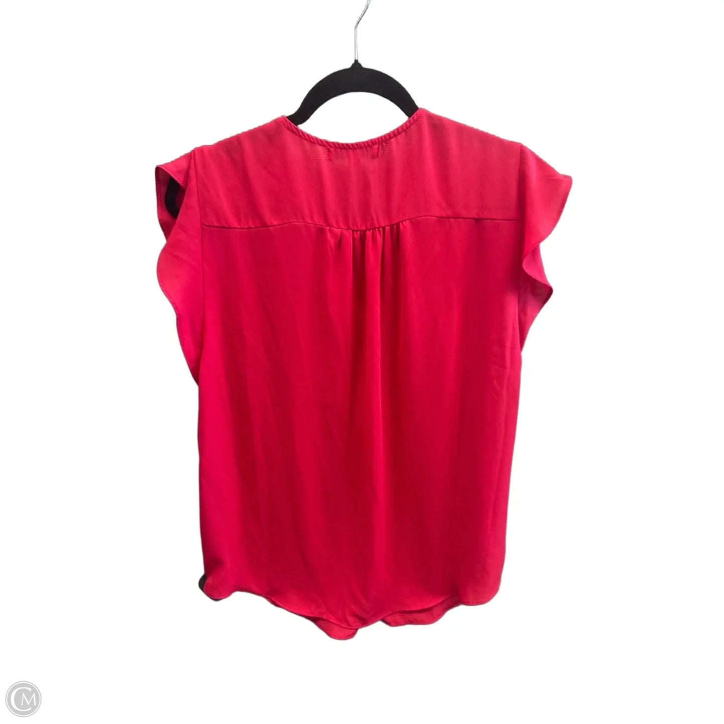 Top Short Sleeve By Chaus In Pink, Size: M