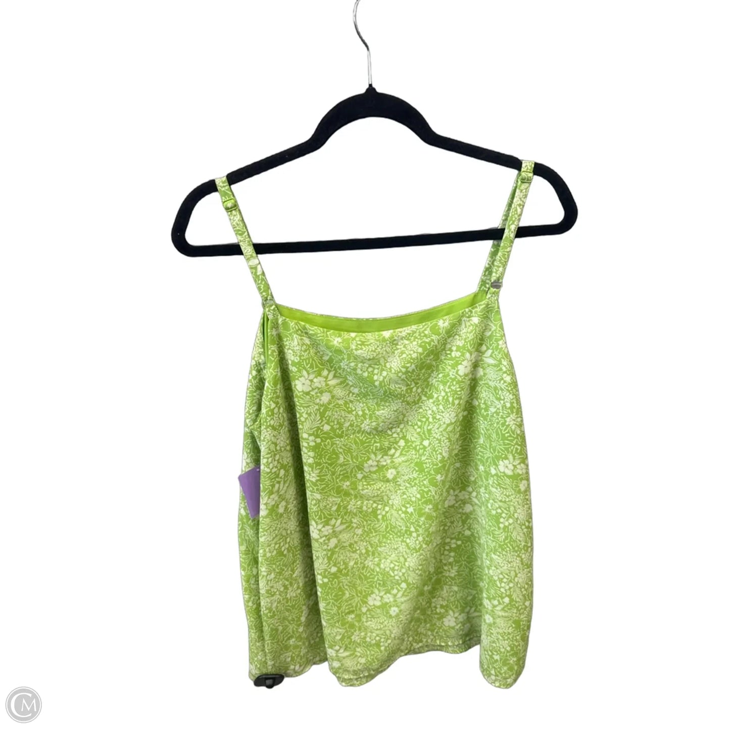Top Sleeveless By Torrid In Green, Size: L