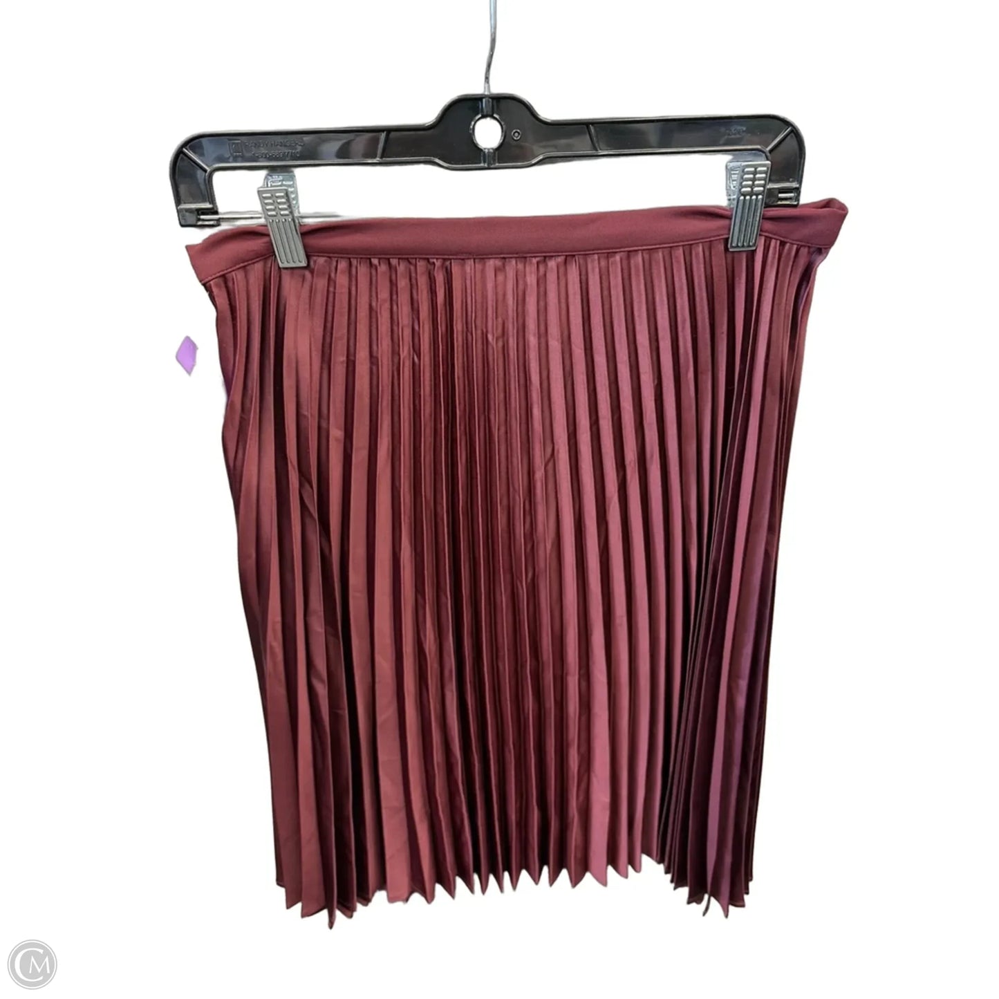 Skirt Midi By Vince Camuto In Maroon, Size: 4
