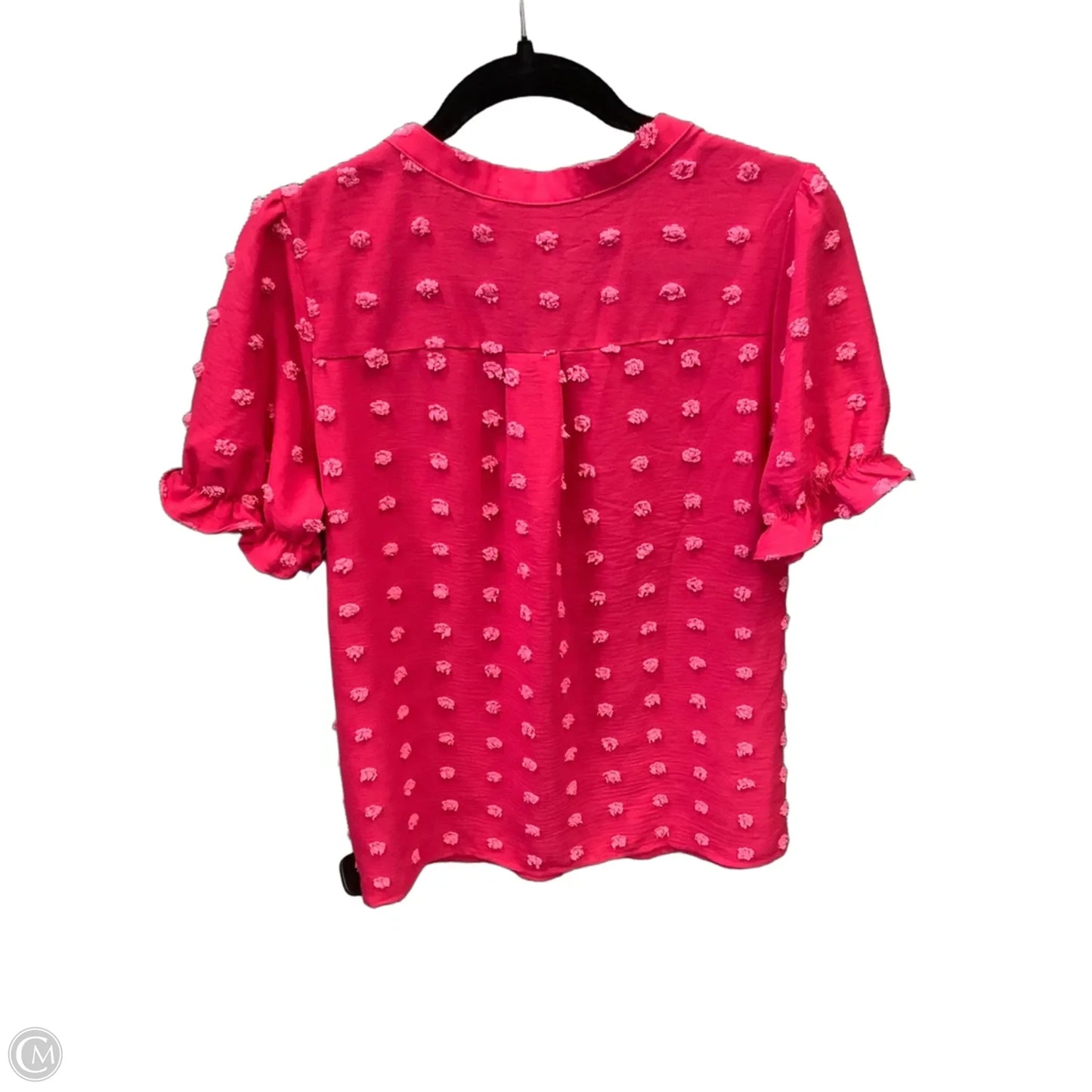 Top Short Sleeve By Merokeety In Pink, Size: S