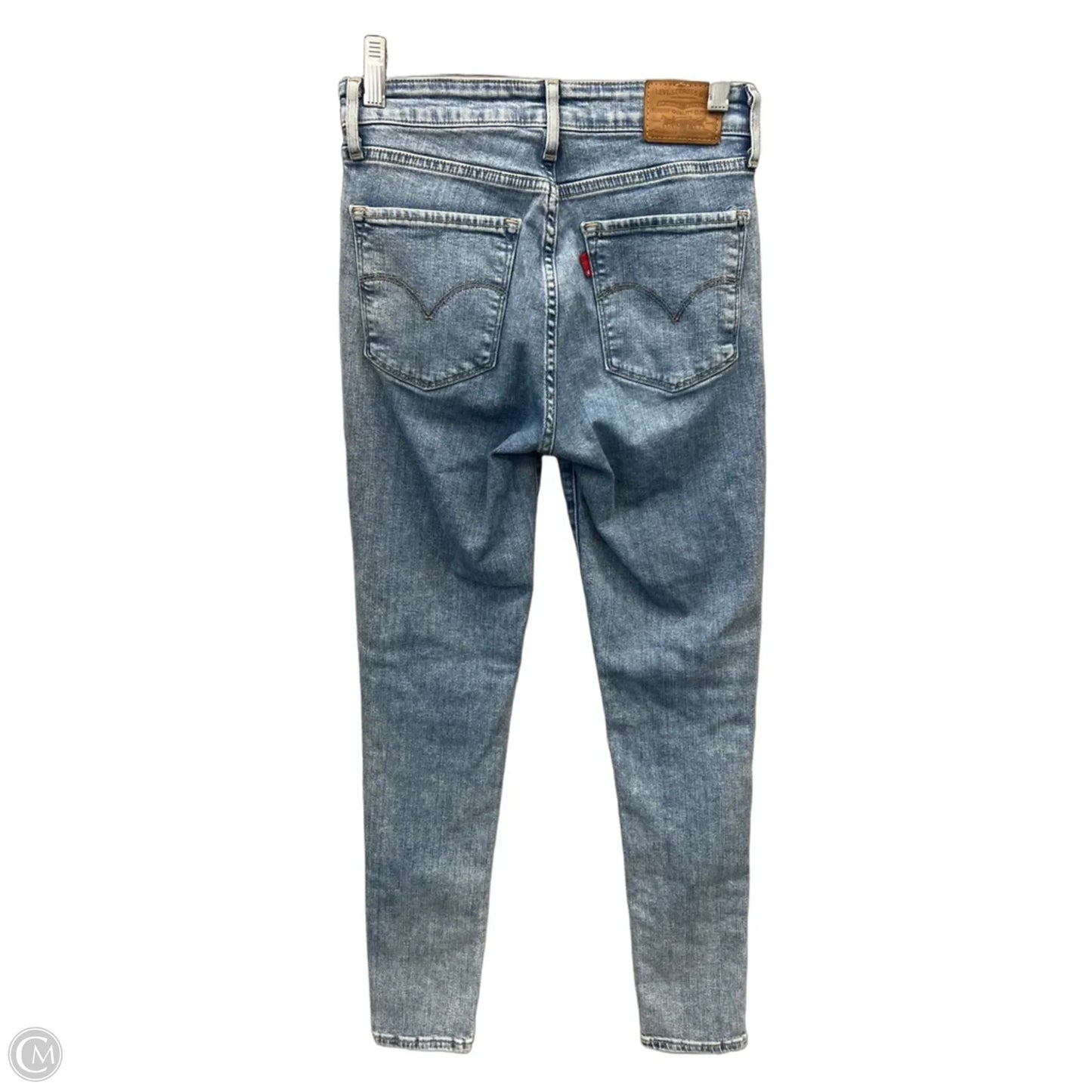 Jeans Skinny By Levis In Blue Denim, Size: 2