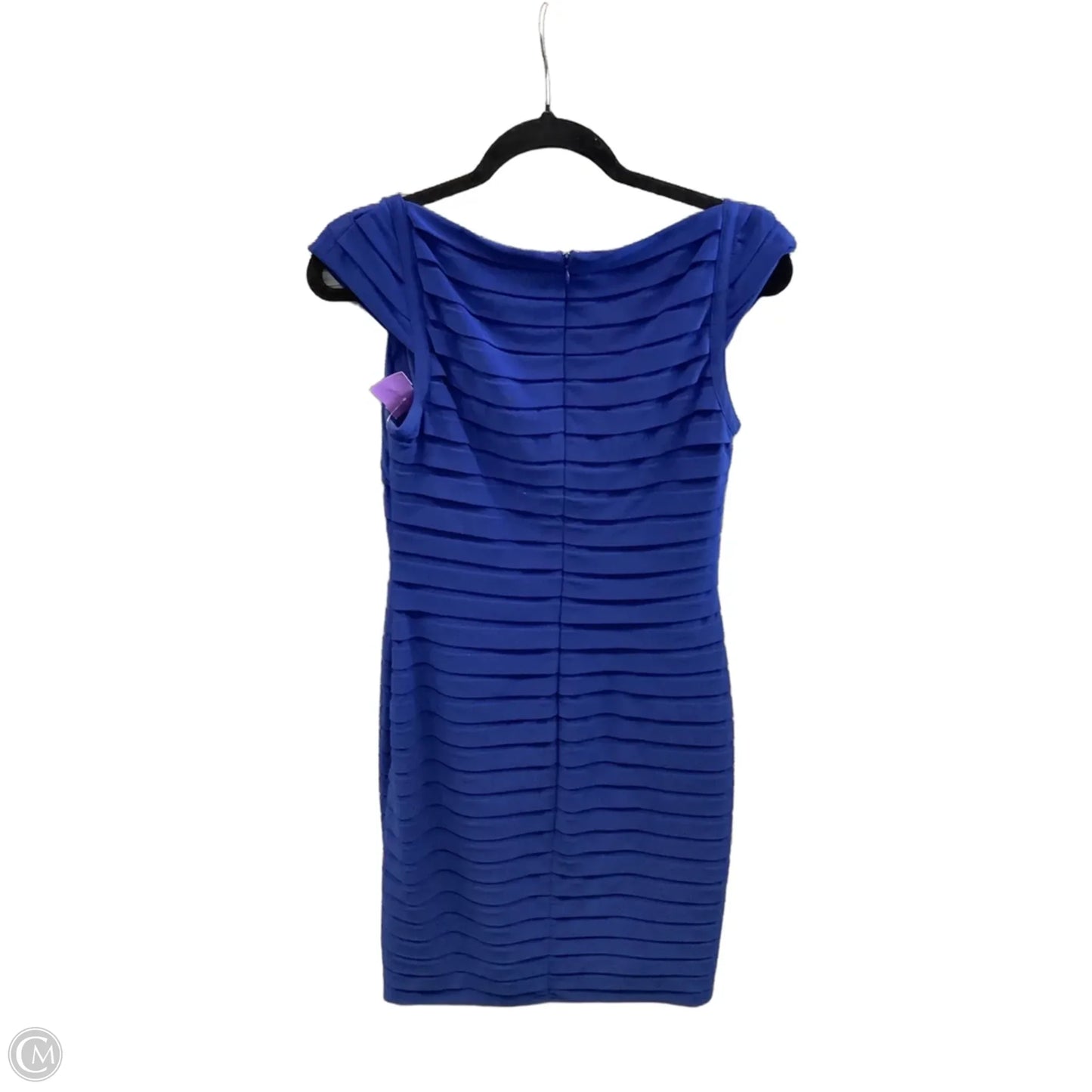 Dress Party Midi By Adrianna Papell In Blue, Size: M