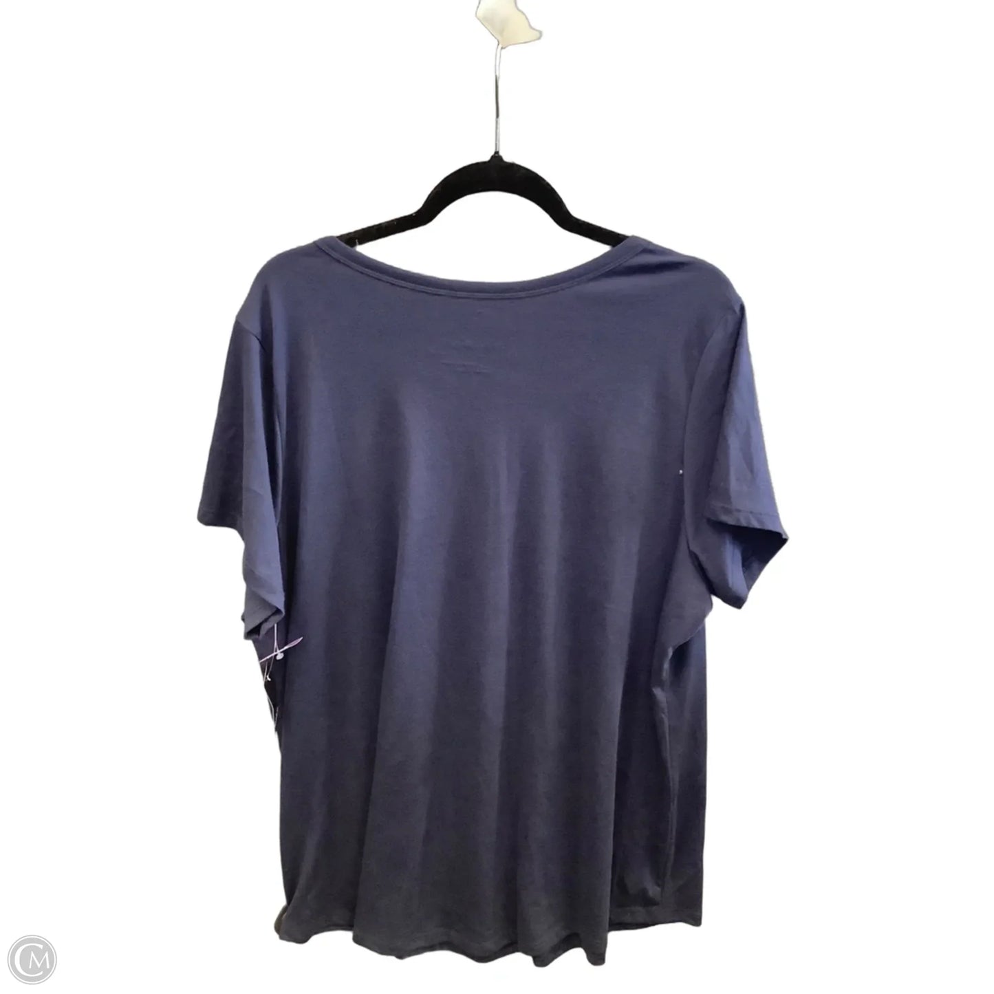 Top Short Sleeve Basic By Torrid In Blue, Size: 3x
