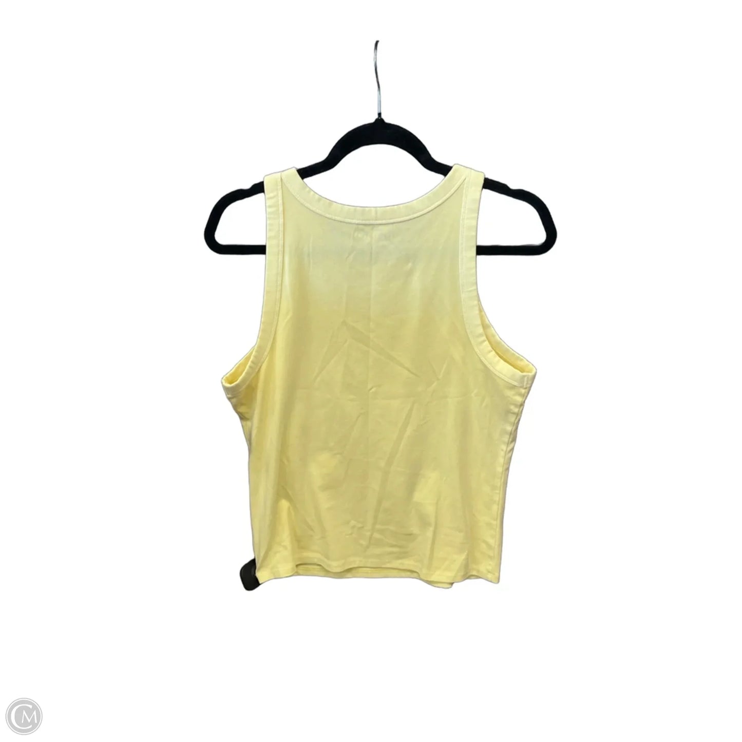 Top Sleeveless Basic By Free Assembly In Yellow, Size: L