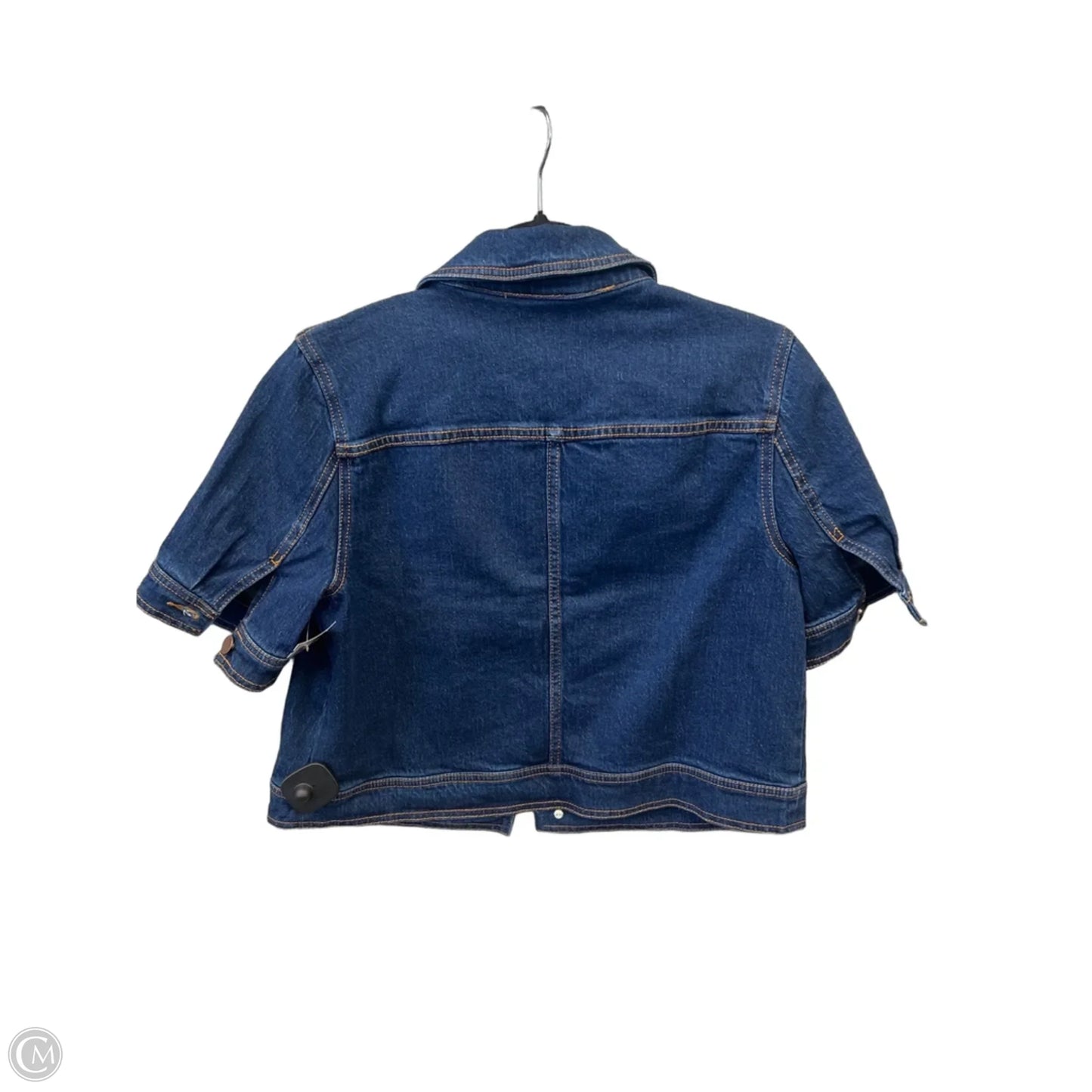 Jacket Denim By Talbots In Blue Denim, Size: M