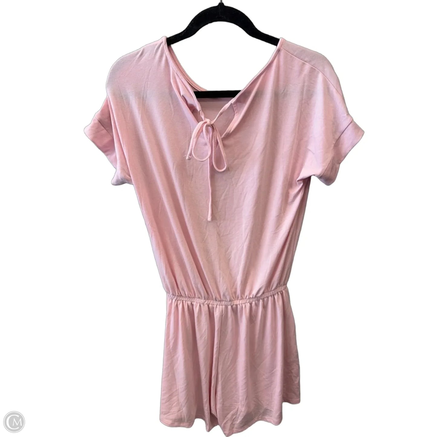 Romper By Zenana In Pink, Size: S