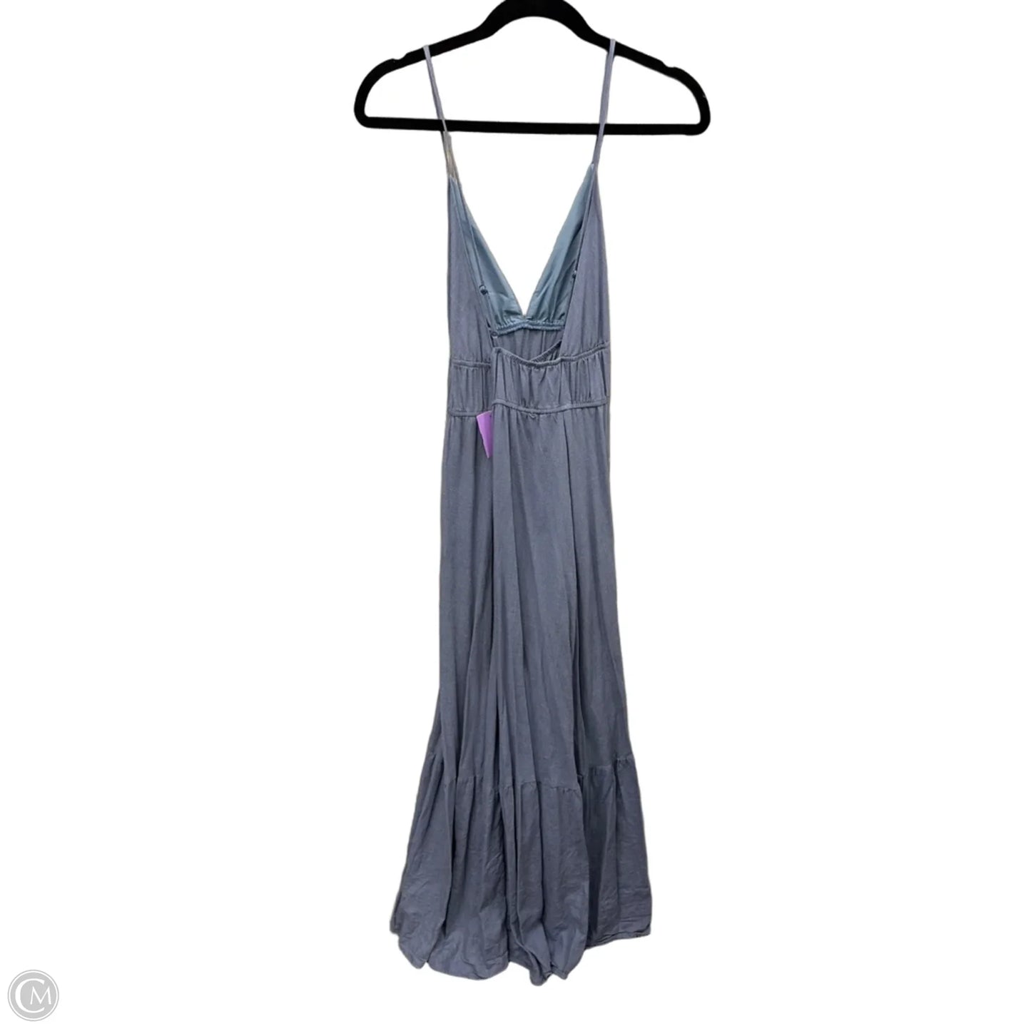 Dress Casual Maxi By Shein In Blue Denim, Size: Xl