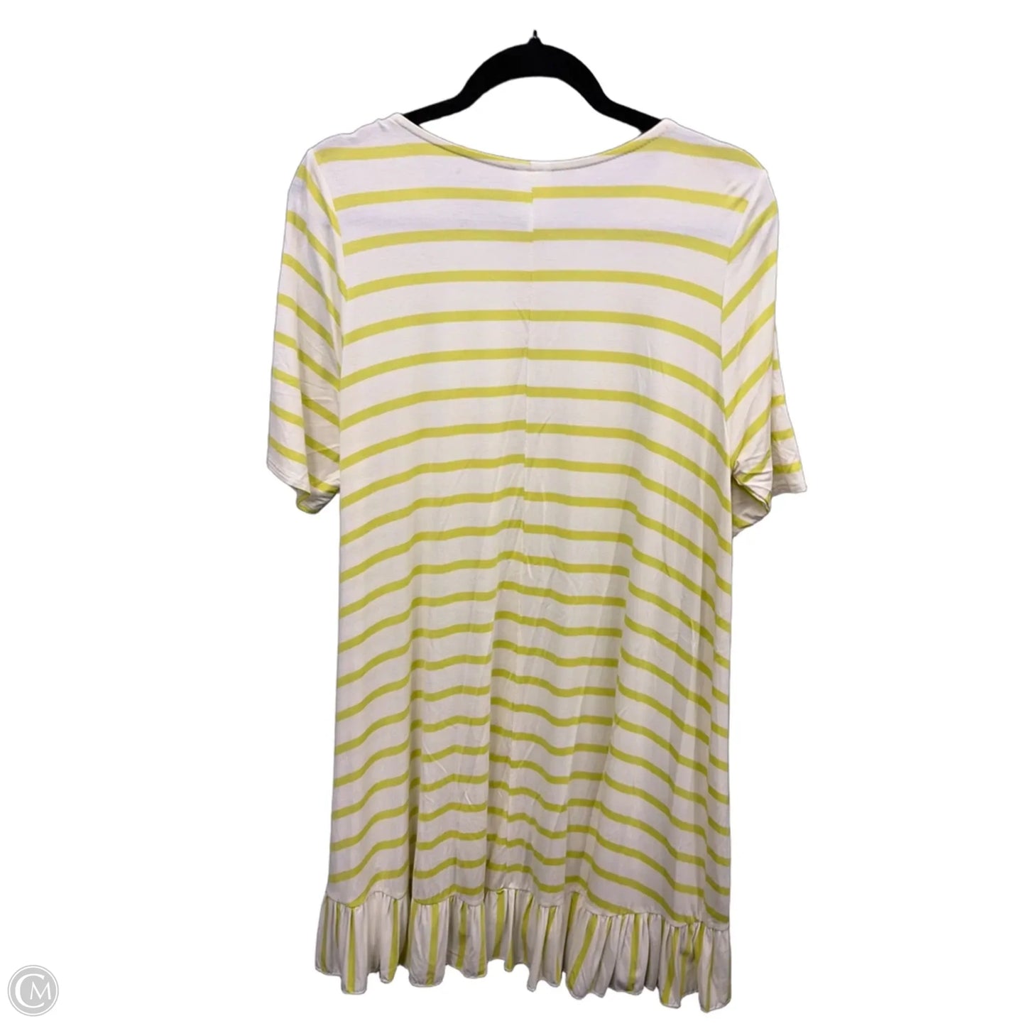 Dress Casual Short By Agnes & Dora In Striped Pattern, Size: Xxl