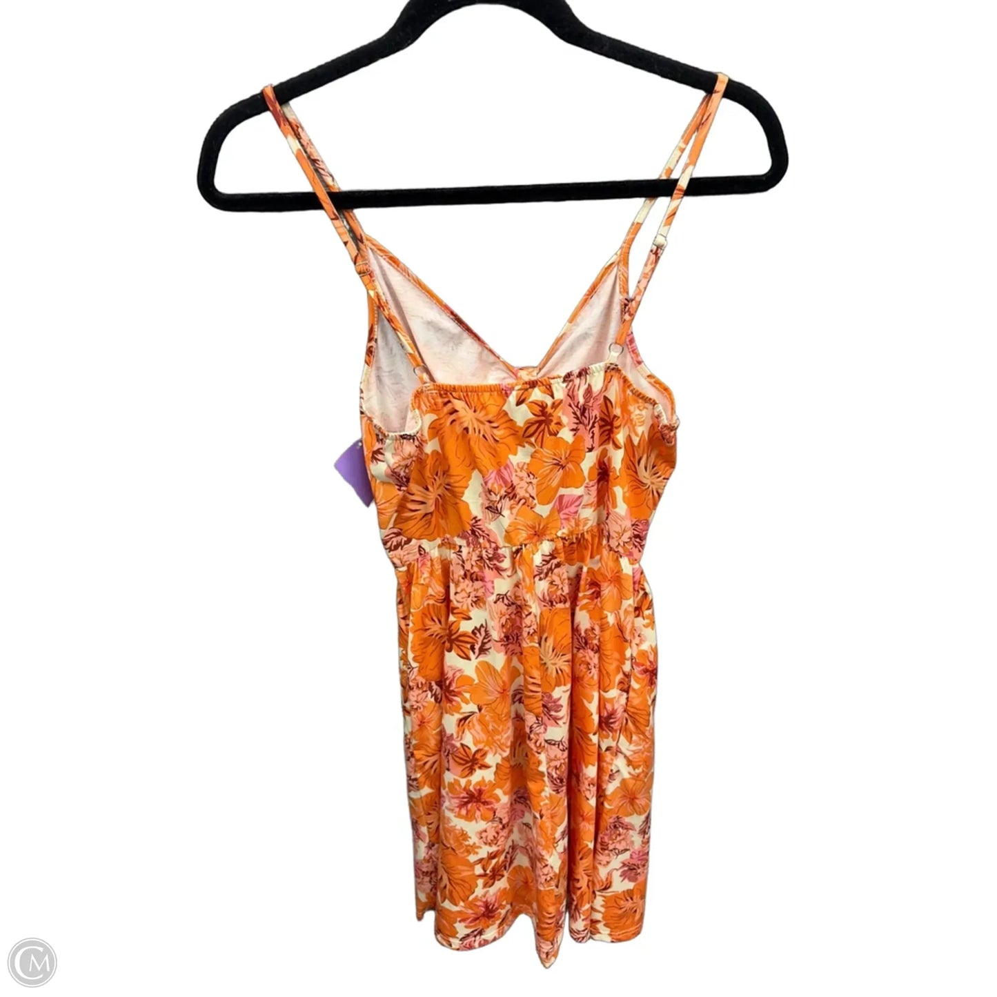 Dress Casual Short By Clothes Mentor In Orange, Size: S