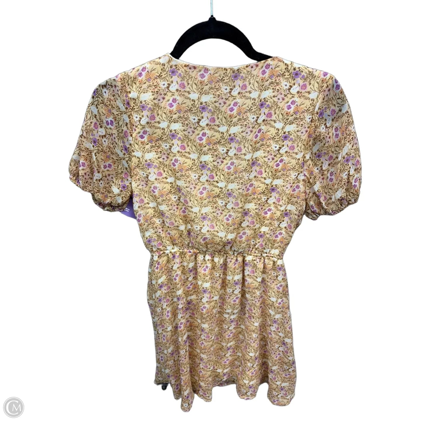 Dress Casual Short By Blue Rain In Floral Print, Size: S